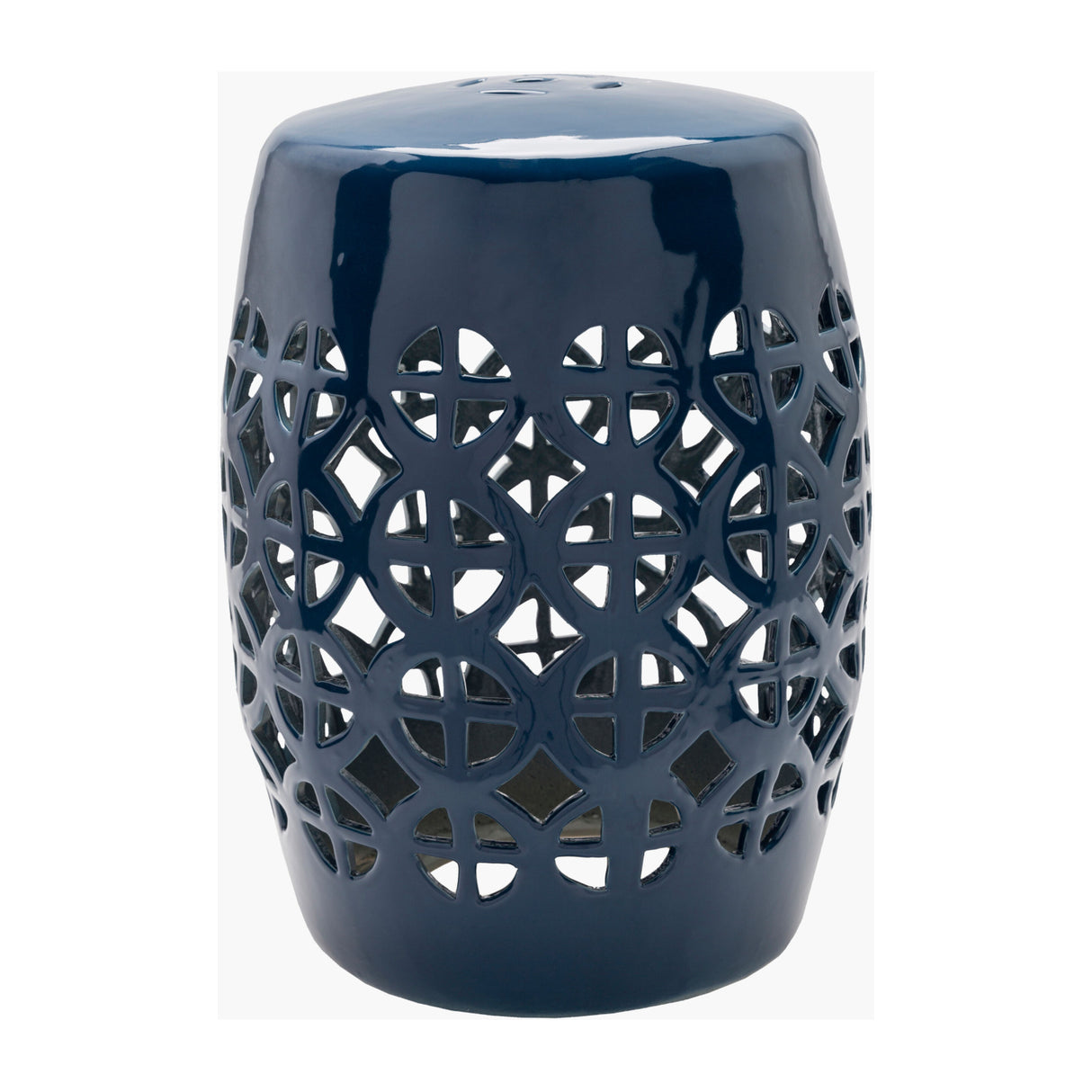 Modern European furniture - Openwork Ceramic Garden Stool - www.oroa.com | Oroa.com