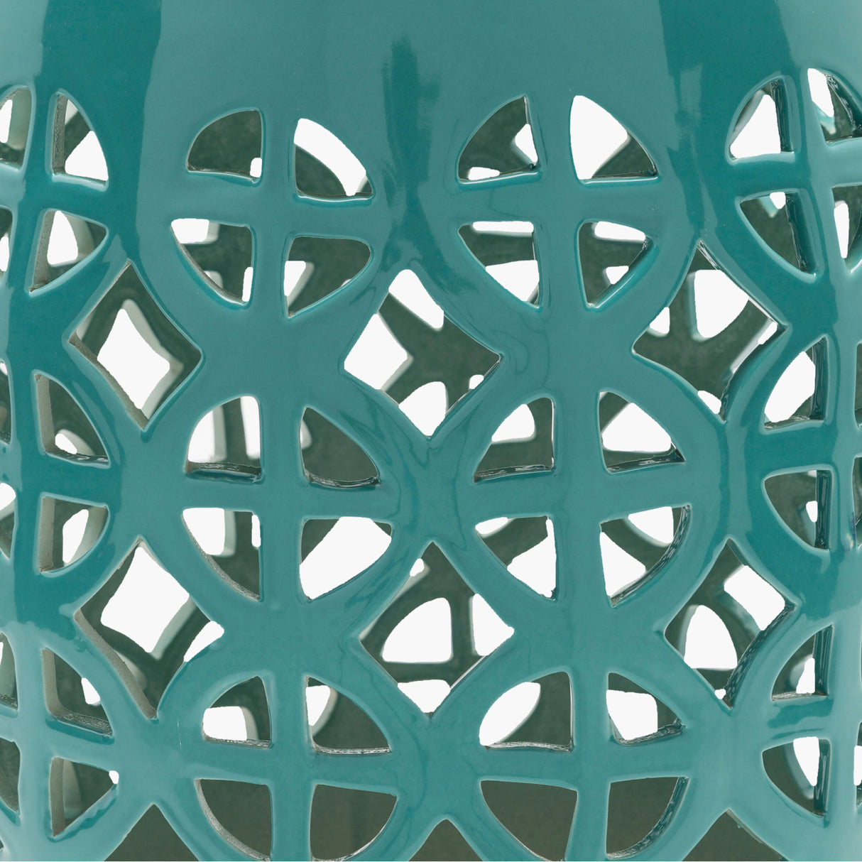 Modern European furniture - Openwork Ceramic Garden Stool - www.oroa.com | Oroa.com