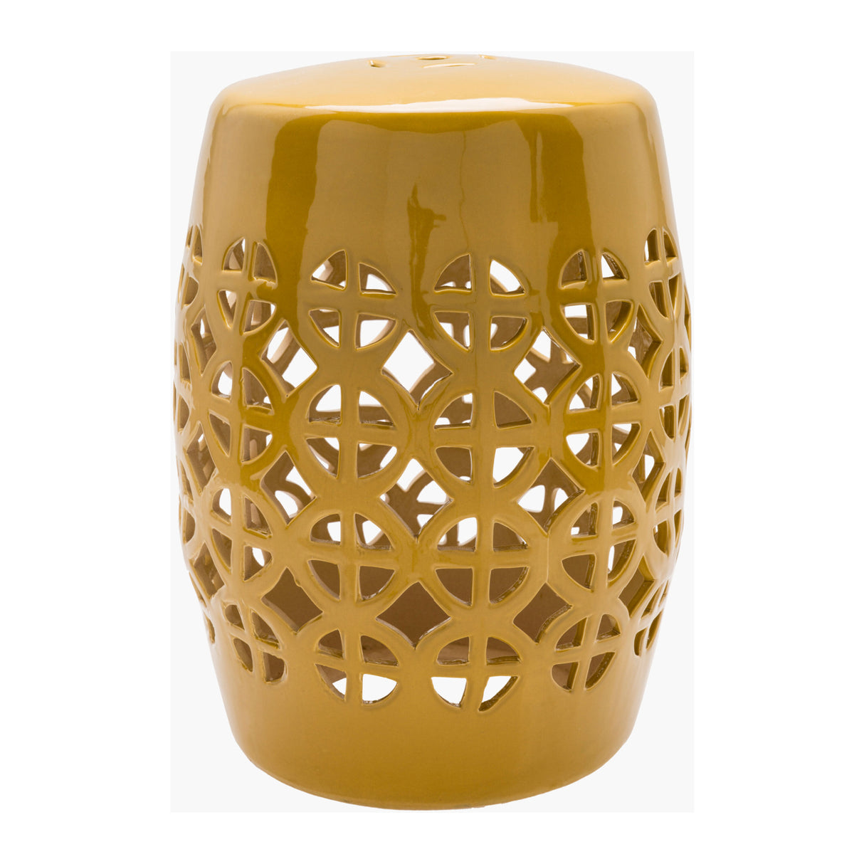 Modern European furniture - Openwork Ceramic Garden Stool - www.oroa.com | Oroa.com