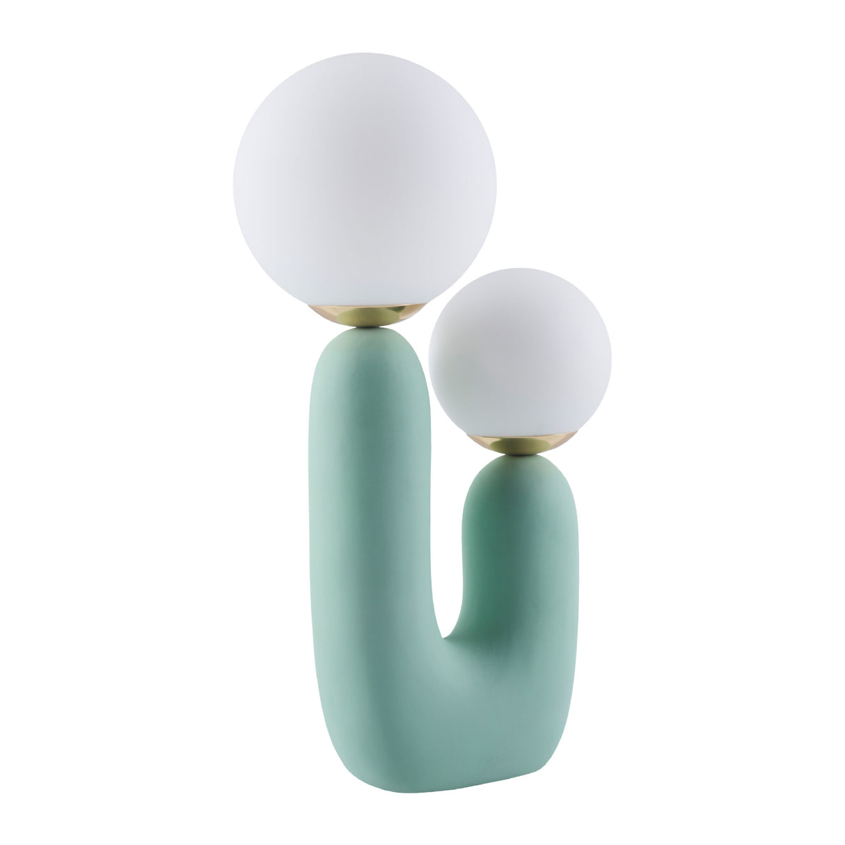 Modern European furniture - Double Round Glass Table Lamp L - www.oroa.com | Oroa.com