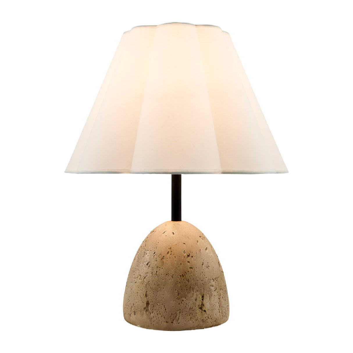 Modern European furniture - Brown Concrete Cotton Table Lamp - www.oroa.com | Oroa.com