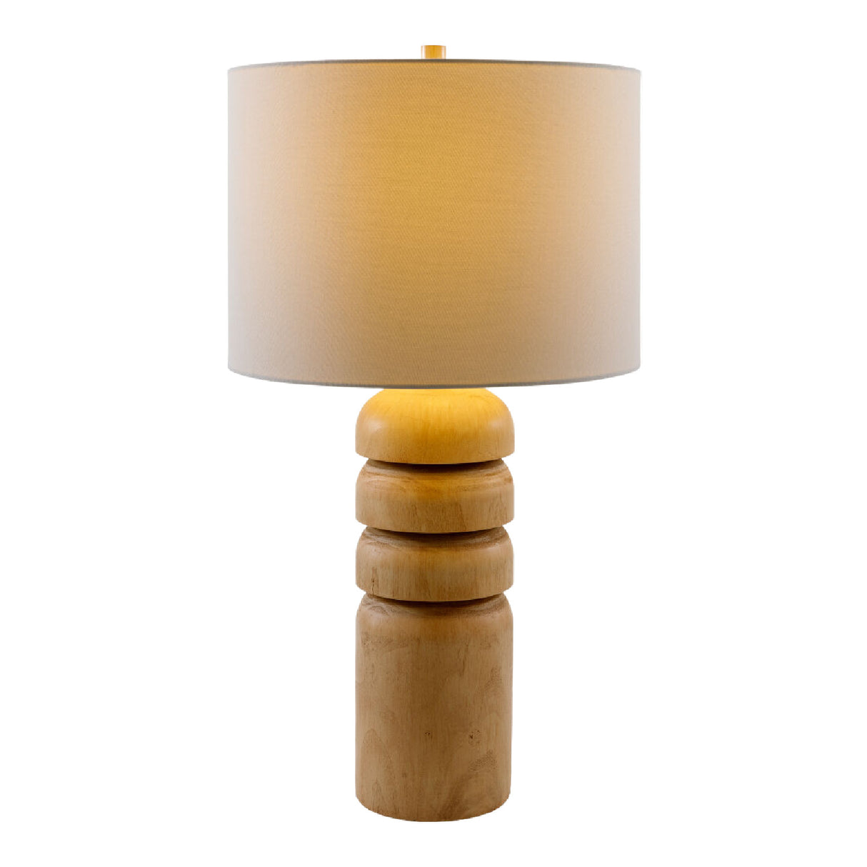 Modern European furniture - Painted Wood Accent Table Lamp - www.oroa.com | Oroa.com