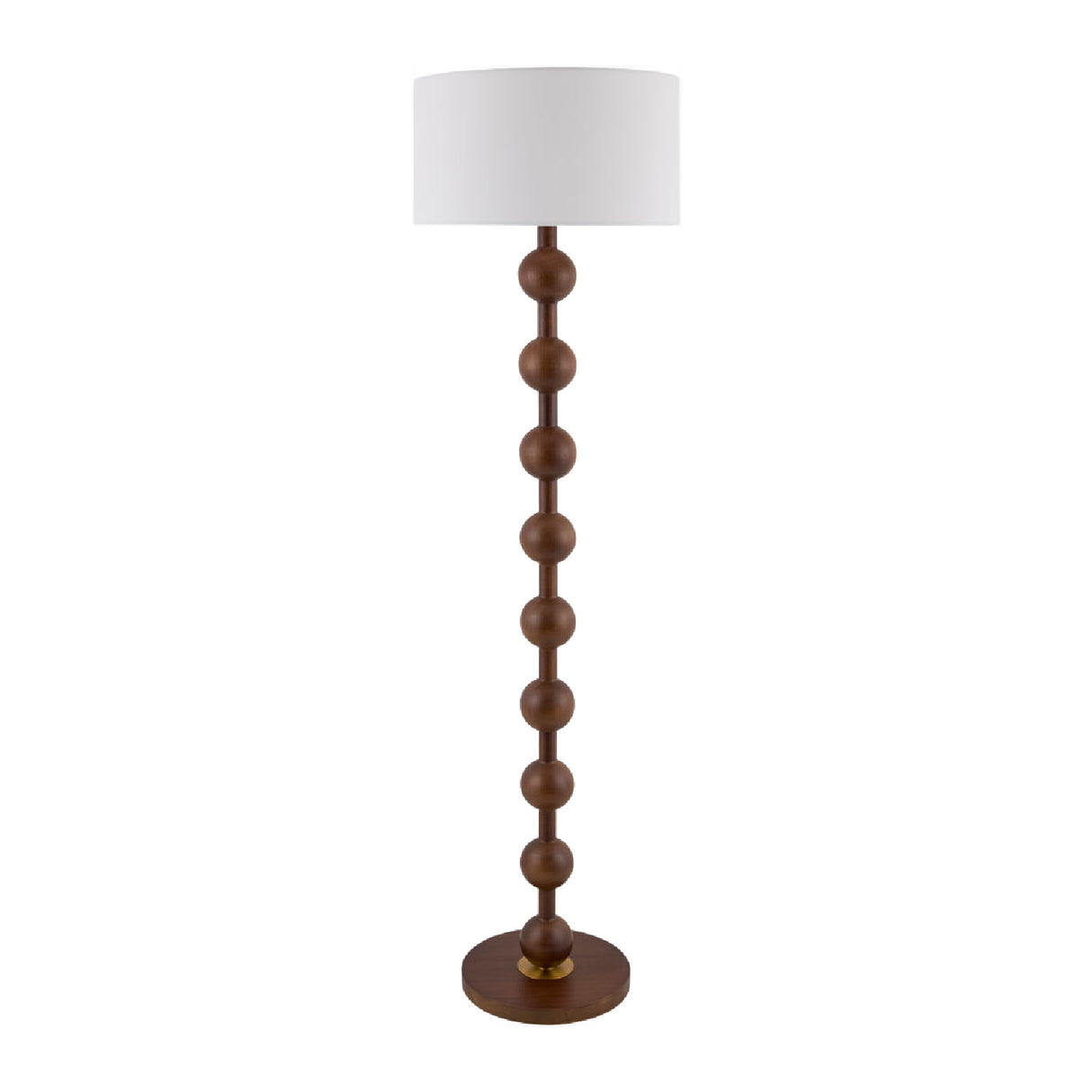 Modern European furniture - Wood Veneer Accent Floor Lamp - www.oroa.com | Oroa.com