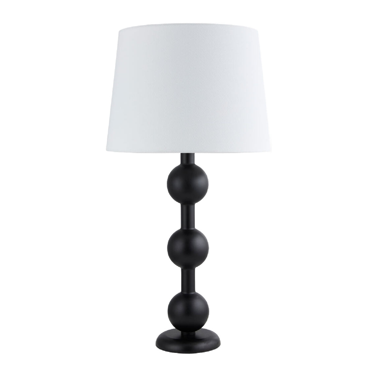 Modern European furniture - Triple Orb Rubberwood Table Lamp - www.oroa.com | Oroa.com