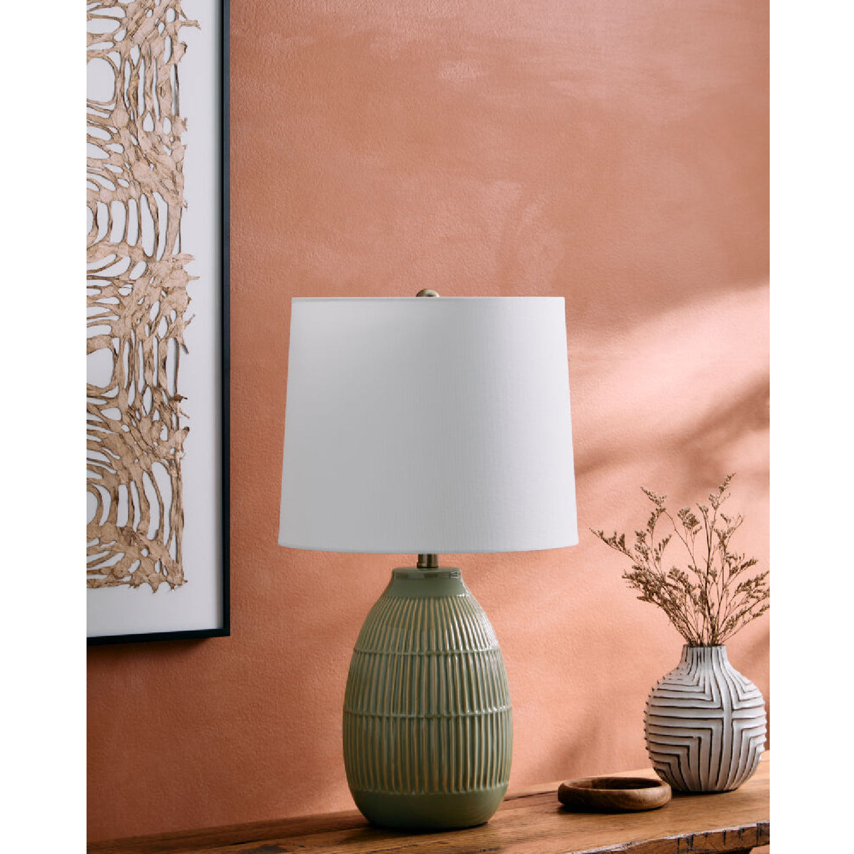 Modern European furniture - High Gloss Ceramic Table Lamp - www.oroa.com | Oroa.com