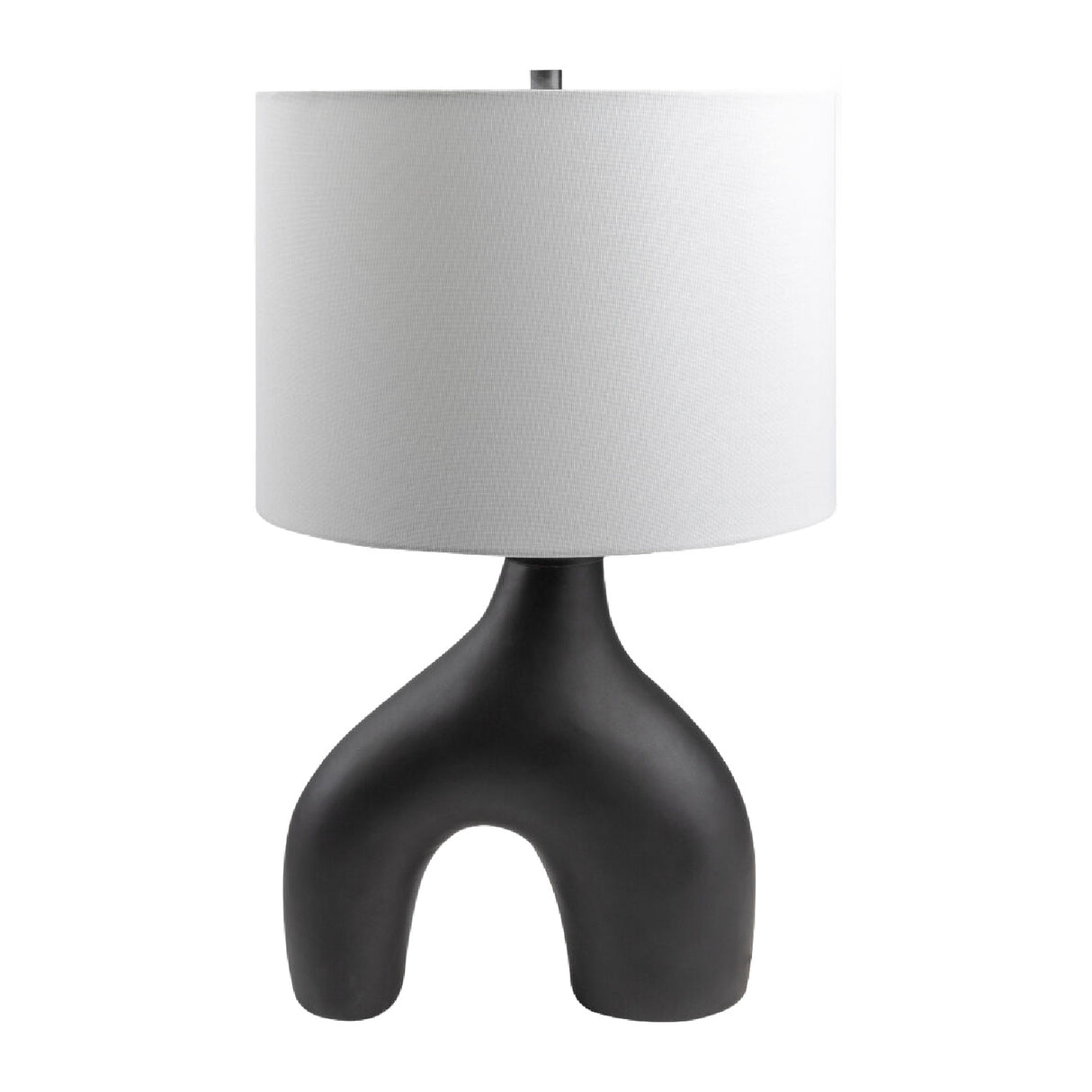 Modern European furniture - Cotton Shade Arched Table Lamp - www.oroa.com | Oroa.com