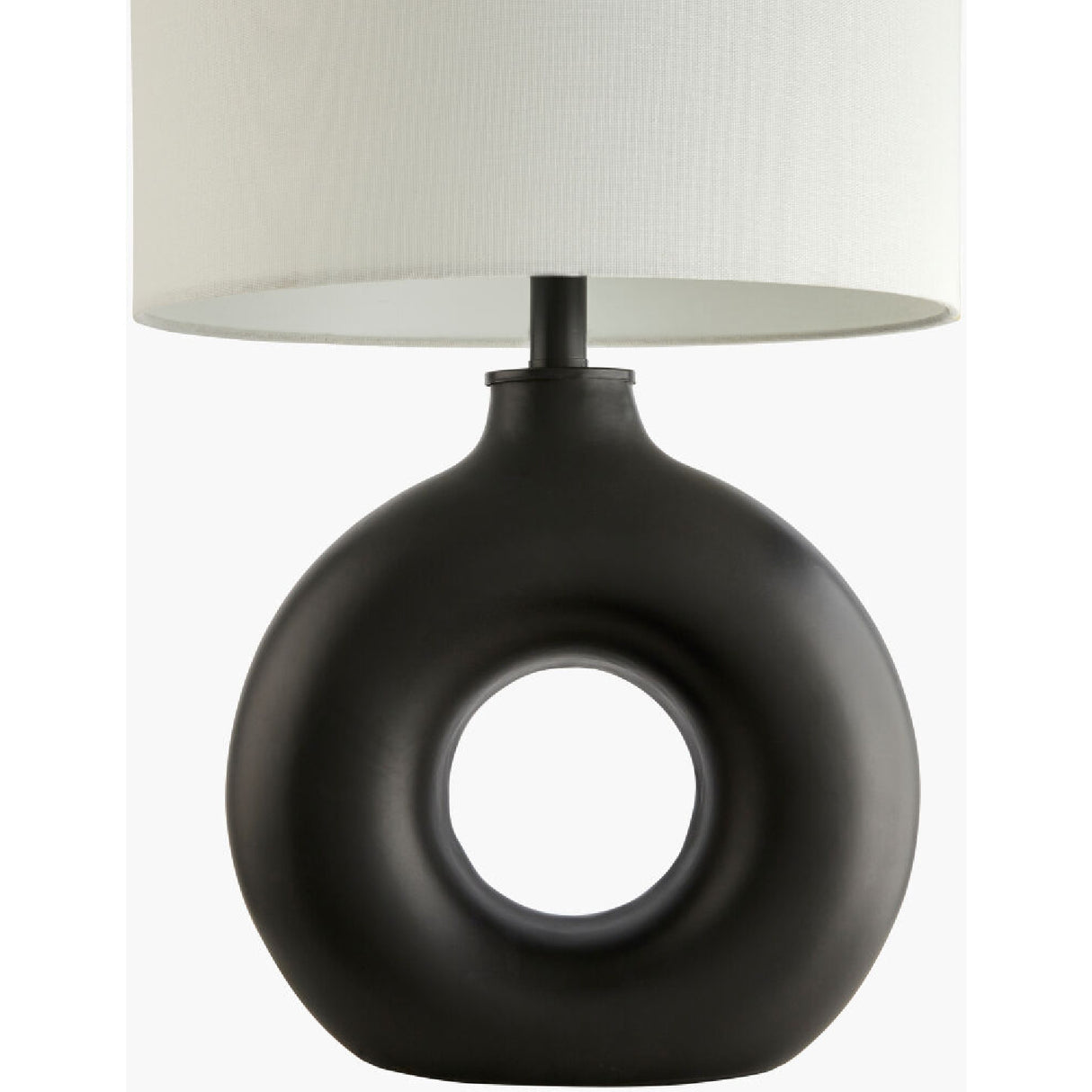 Modern European furniture - Ceramic Ring Accent Table Lamp - www.oroa.com | Oroa.com
