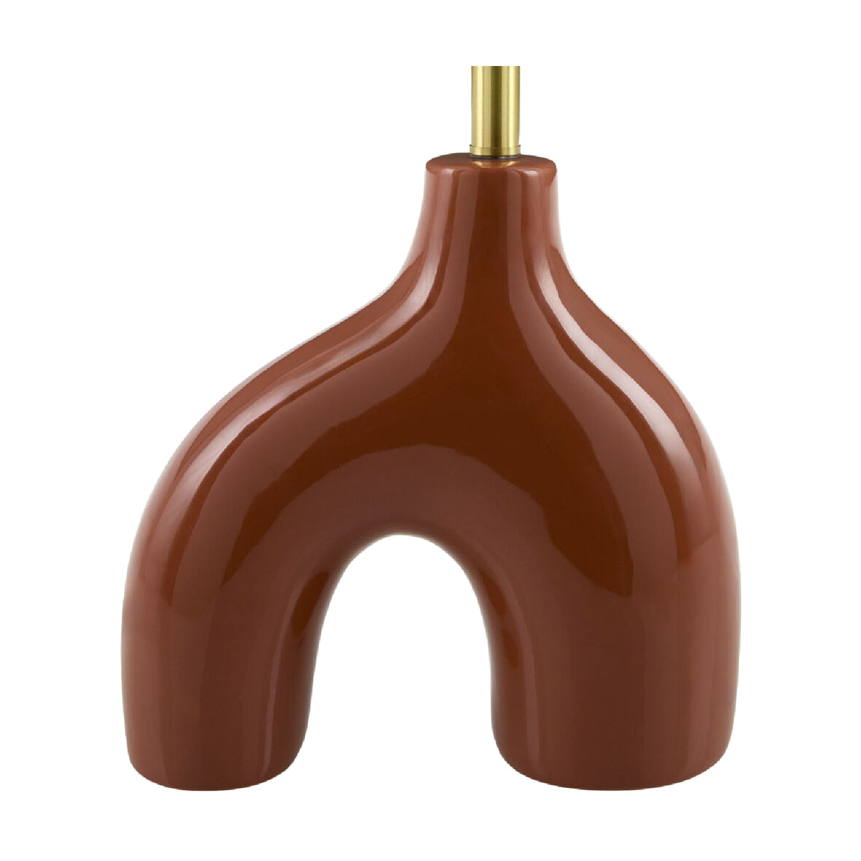Modern European furniture - Cotton Shade Arched Table Lamp - www.oroa.com | Oroa.com