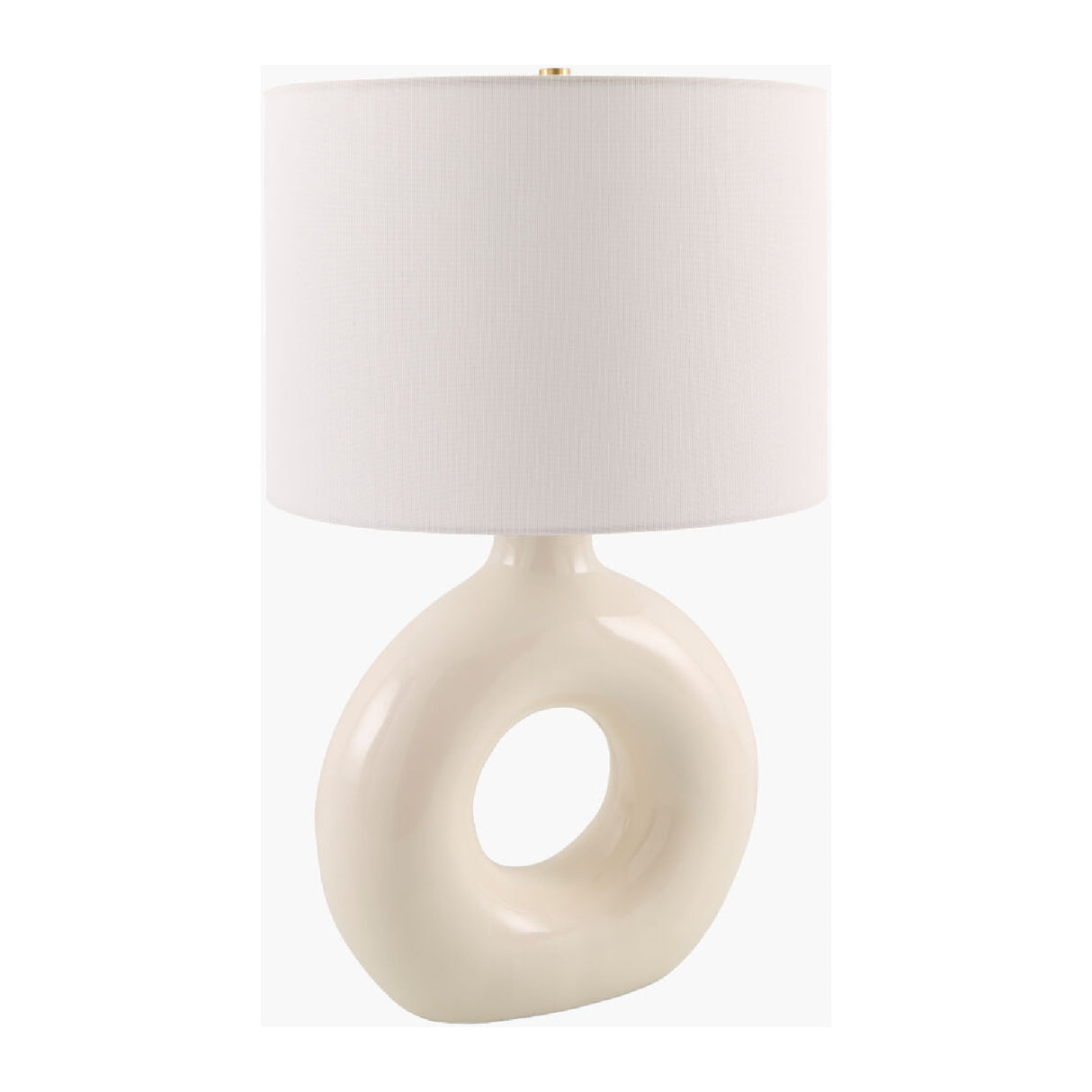 Modern European furniture - Ceramic Ring Accent Table Lamp - www.oroa.com | Oroa.com