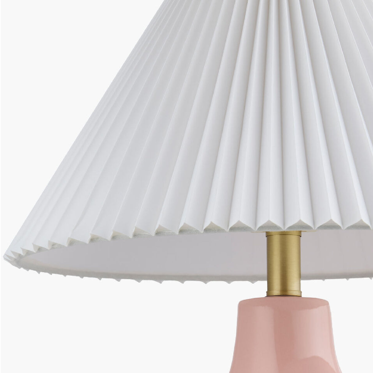 Modern European furniture - Pleated Fabric Arched Table Lamp - www.oroa.com | Oroa.com
