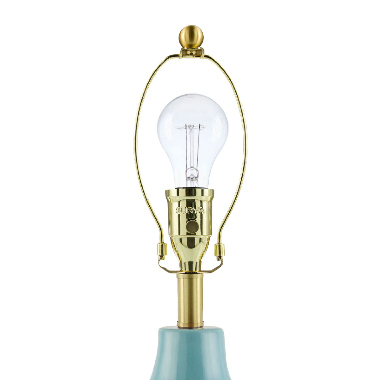 Modern European furniture - Pleated Fabric Arched Table Lamp - www.oroa.com | Oroa.com