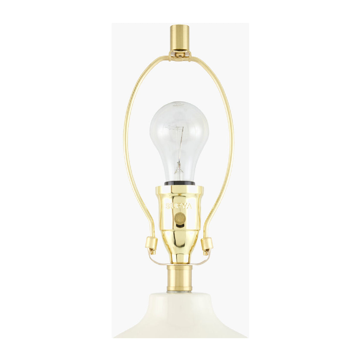 Modern European furniture - Pleated White Fabric Table Lamp - www.oroa.com | Oroa.com