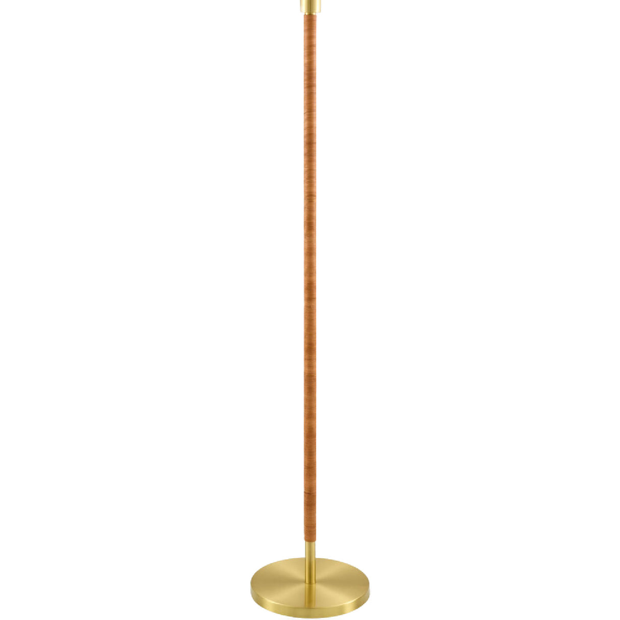 Modern European furniture - Conical Rattan Accent Floor Lamp - www.oroa.com | Oroa.com