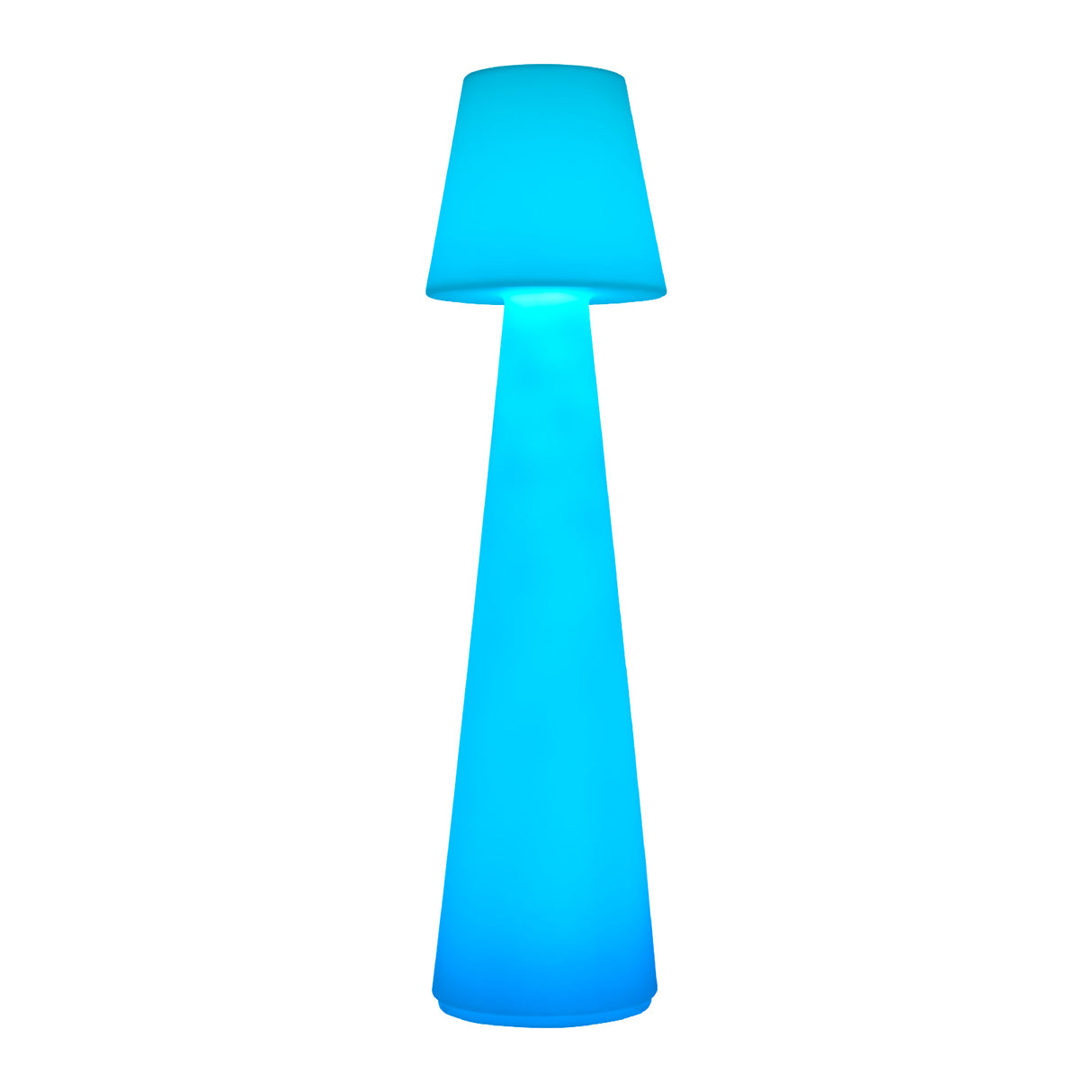 Modern European furniture - Frosted White Outdoor Floor Lamp - www.oroa.com | Oroa.com
