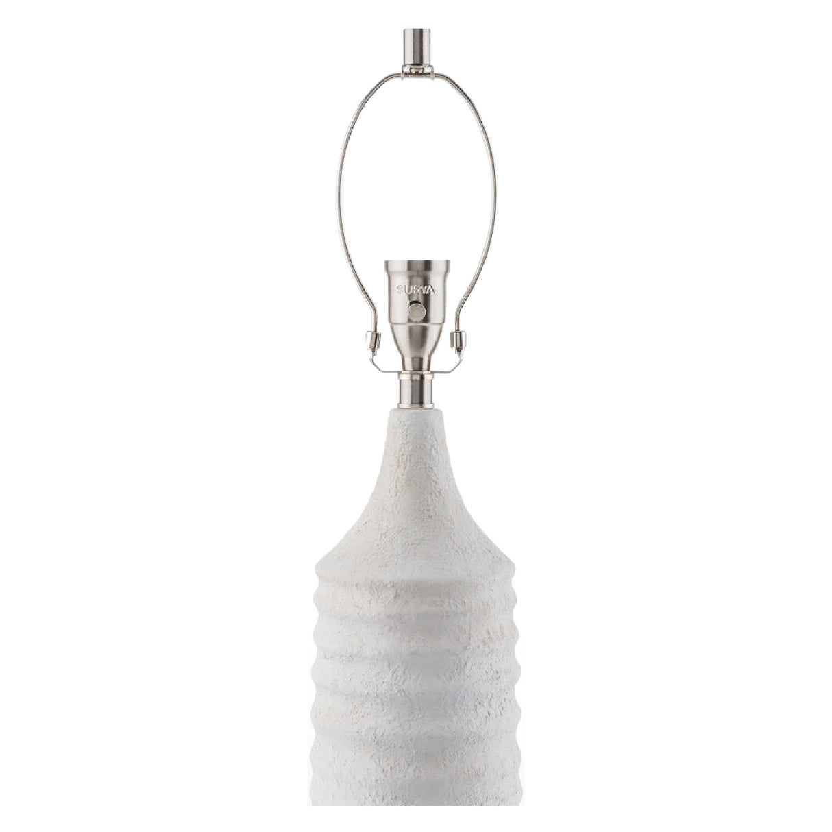 Modern European furniture - White Cotton Accent Table Lamp - www.oroa.com | Oroa.com