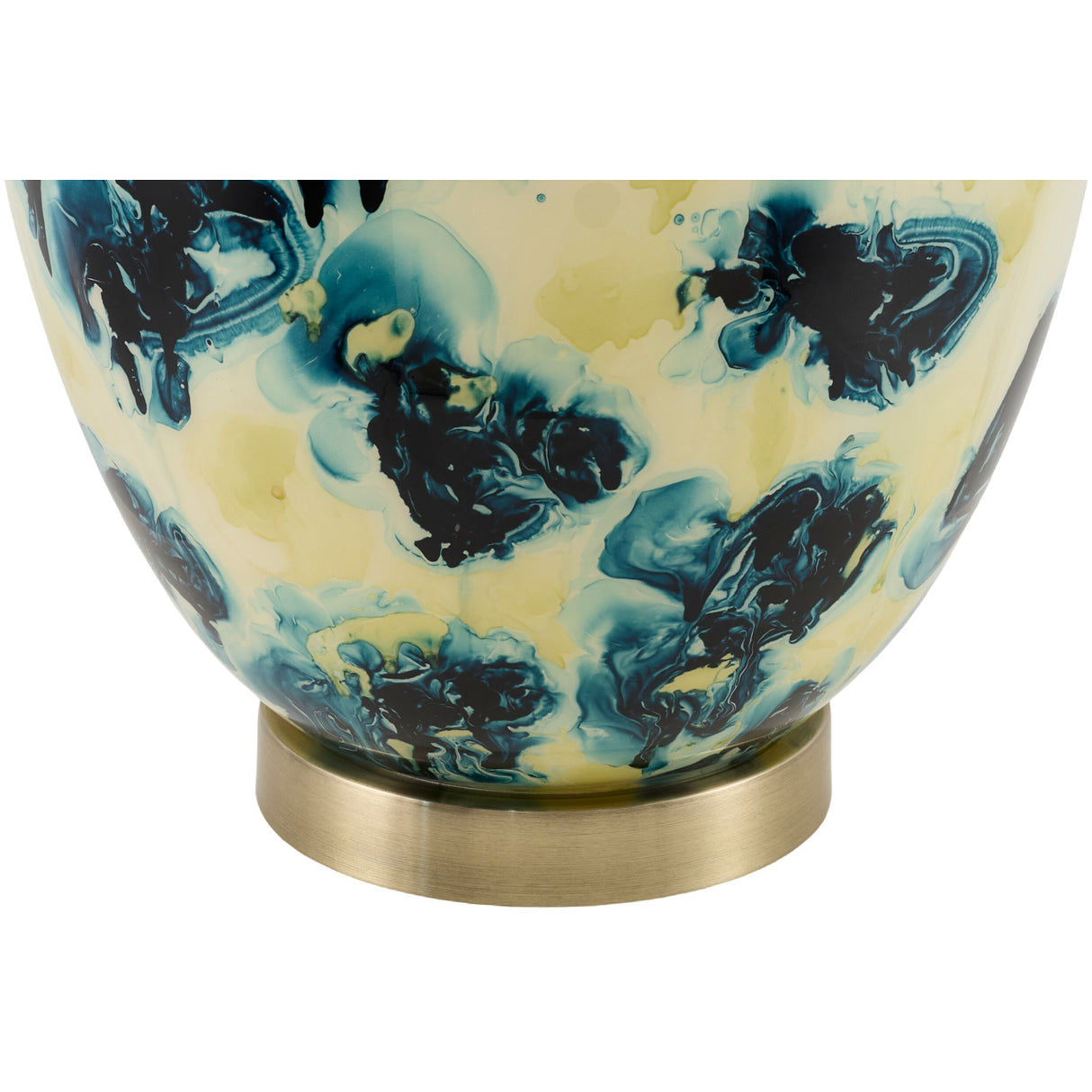 Modern European furniture - Painted Glass Table Lamp - www.oroa.com | Oroa.com