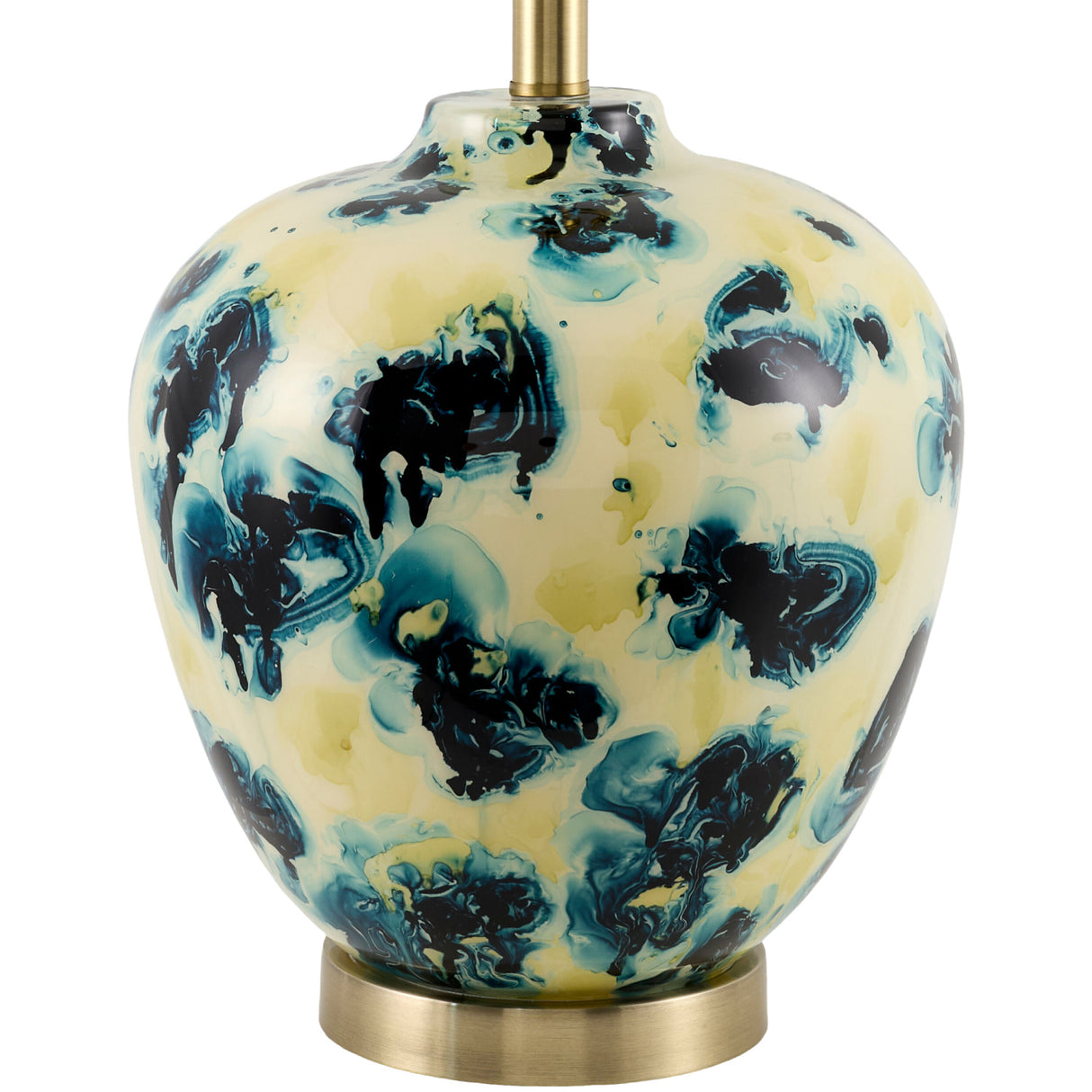 Modern European furniture - Painted Glass Table Lamp - www.oroa.com | Oroa.com