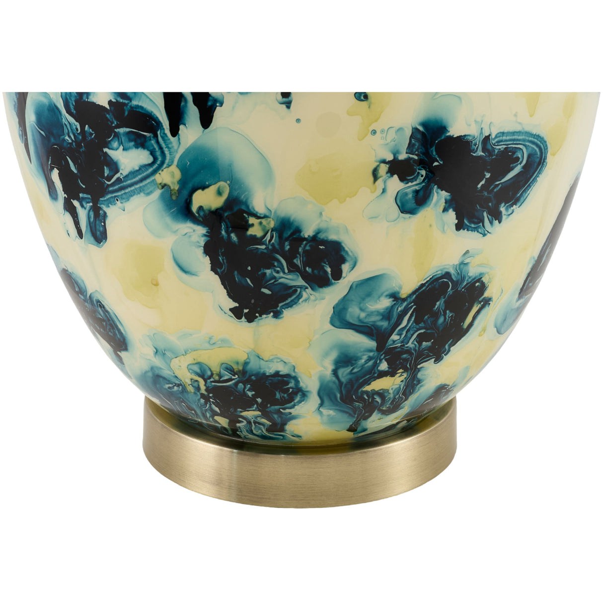 Modern European furniture - Painted Glass Table Lamp - www.oroa.com | Oroa.com