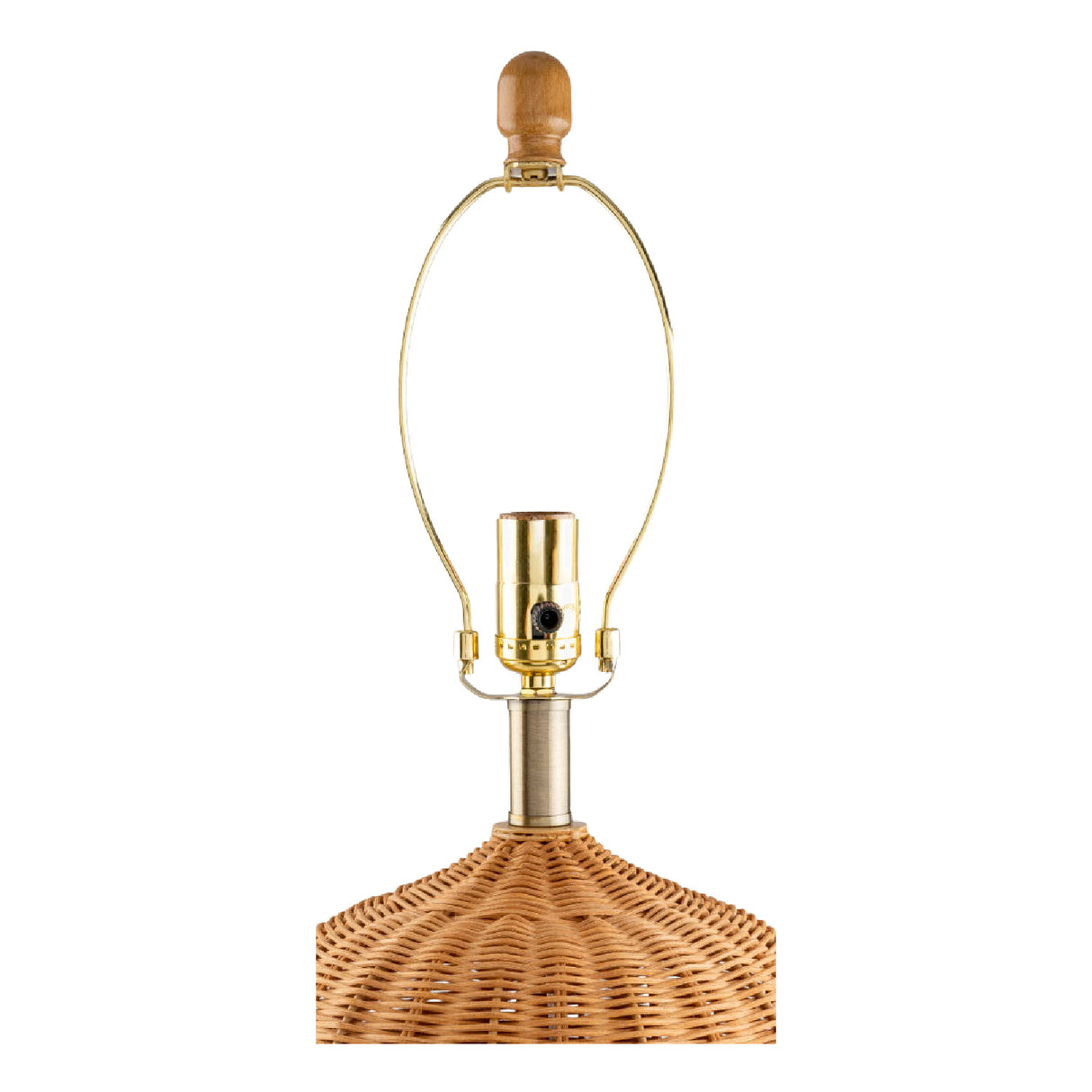 Modern European furniture - Natural Rattan Accent Table Lamp - www.oroa.com | Oroa.com