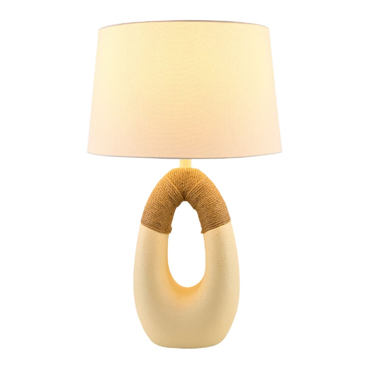 Modern European furniture - Carved Out Base Table Lamp - www.oroa.com | Oroa.com