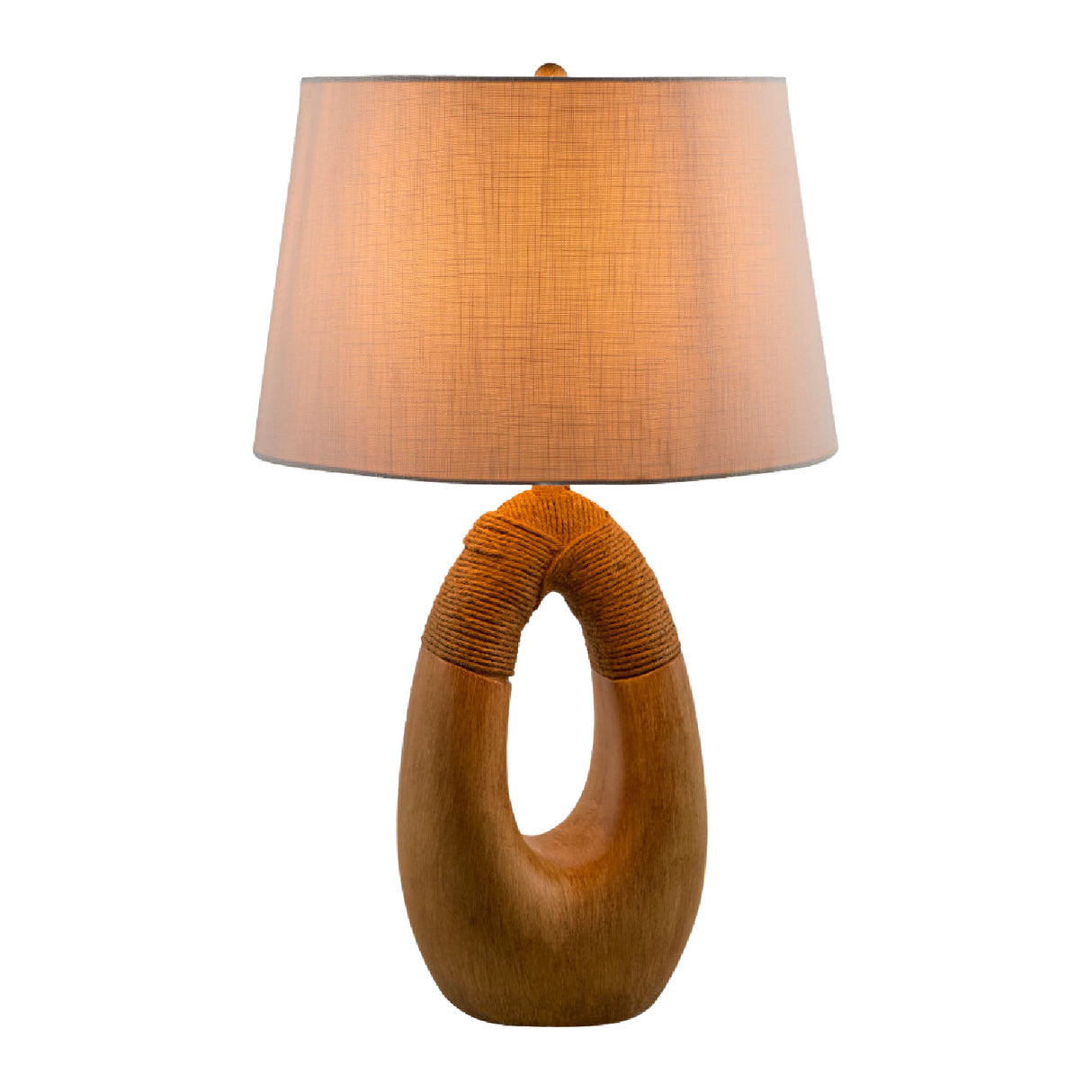 Modern European furniture - Carved Out Base Table Lamp - www.oroa.com | Oroa.com