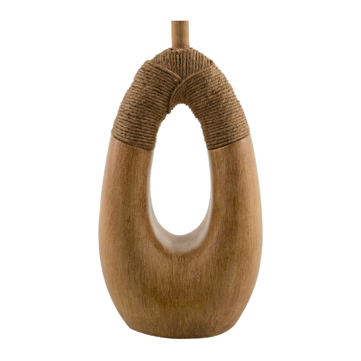 Modern European furniture - Carved Out Base Table Lamp - www.oroa.com | Oroa.com