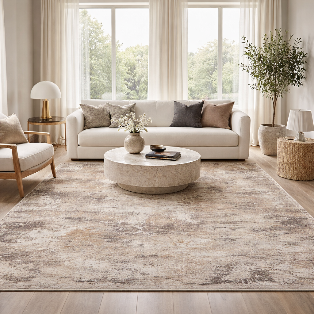 Modern furniture - Woven Viscose Blend Carpet - www.oroa.com | Oroa.com