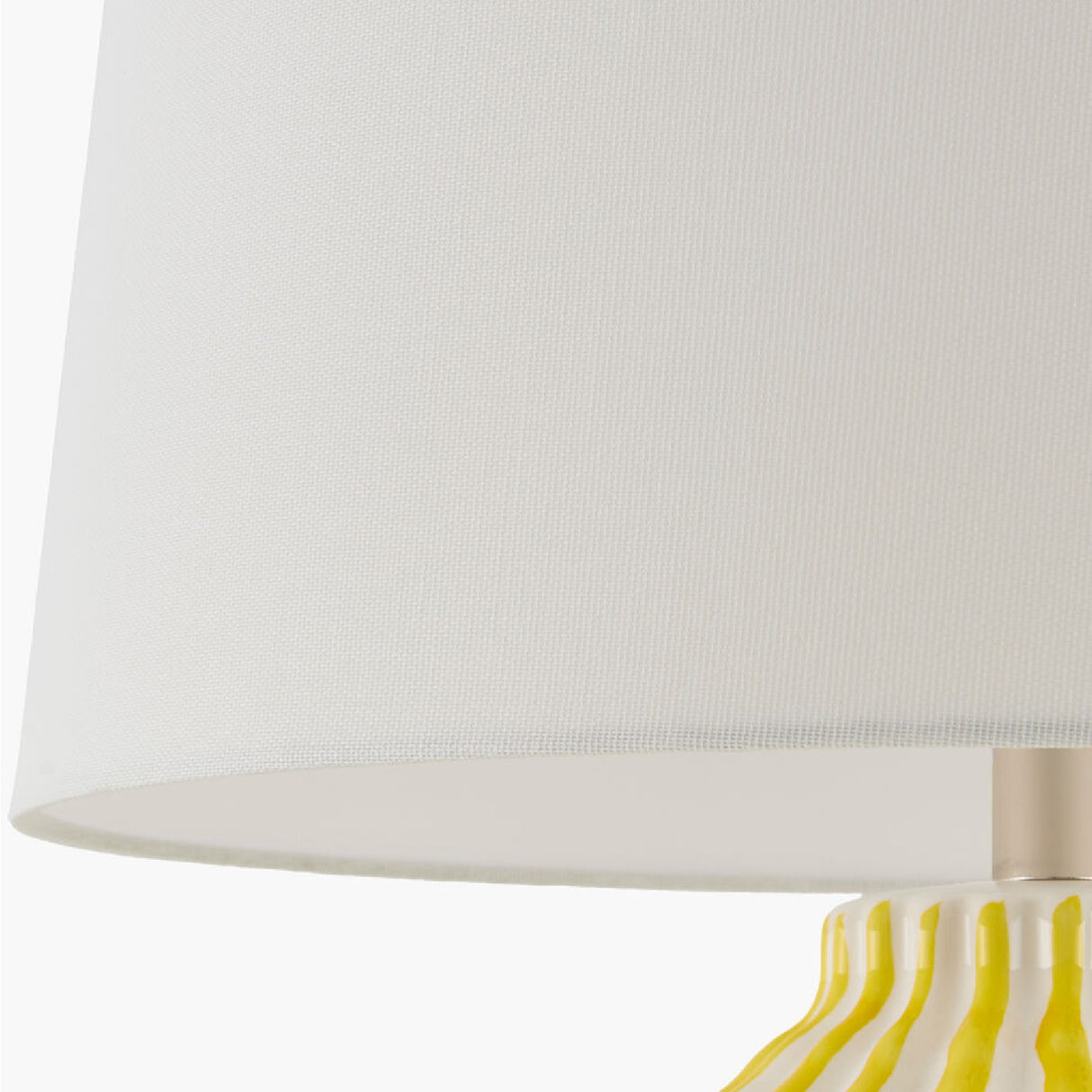Modern European furniture - Lined Ceramic Accent Table Lamp - www.oroa.com | Oroa.com
