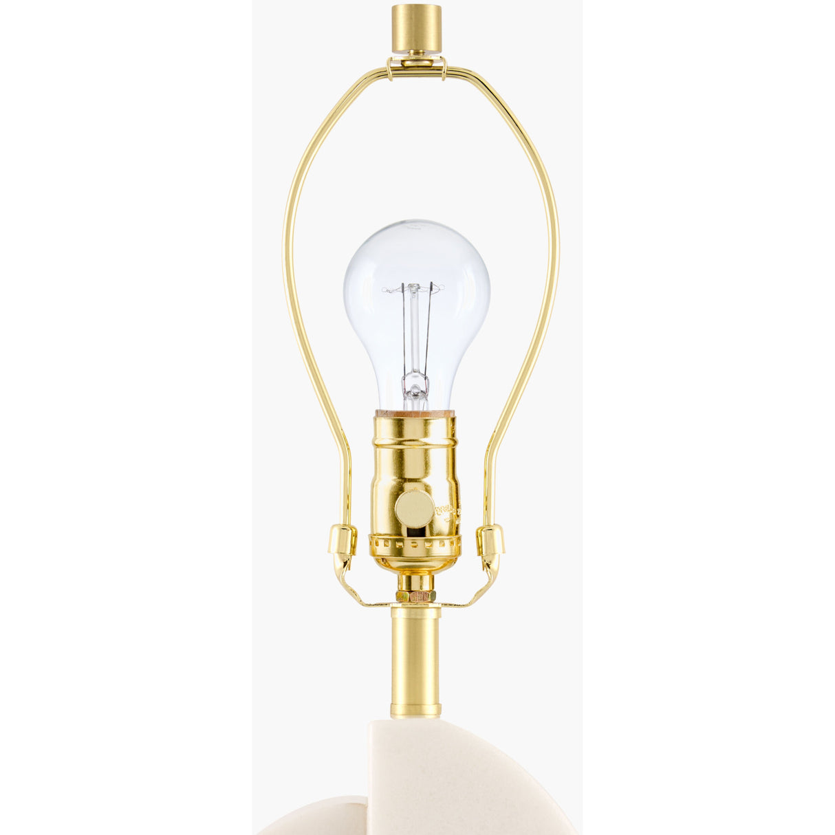 Modern European furniture - White Marble Accent Table Lamp - www.oroa.com | Oroa.com