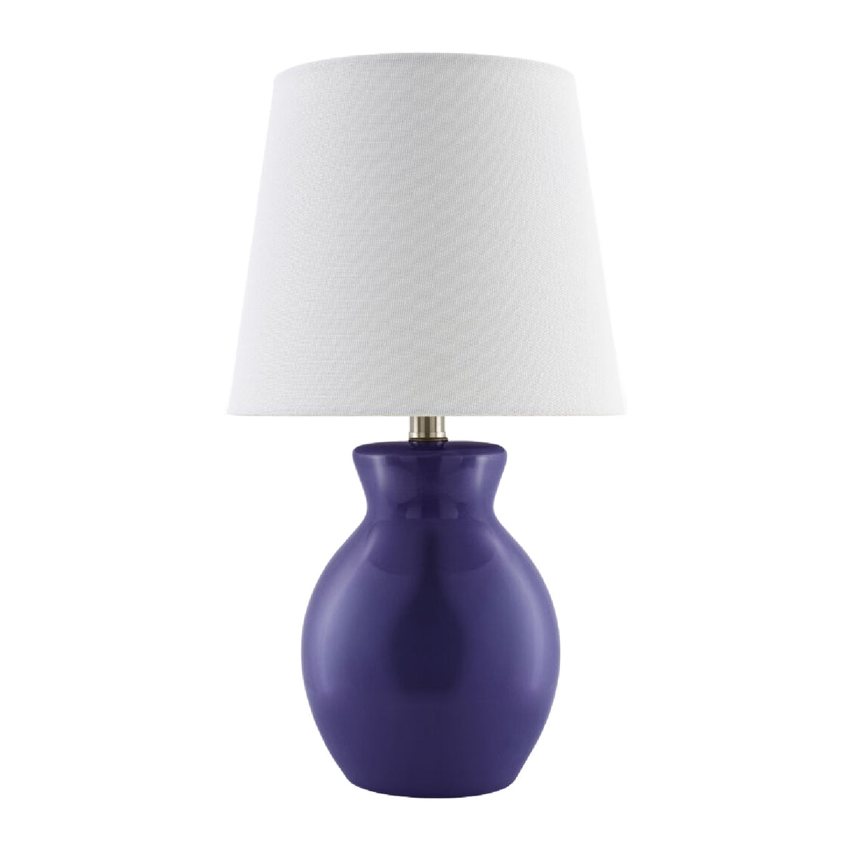 Modern European furniture - White Cotton Ceramic Table Lamp - www.oroa.com | Oroa.com