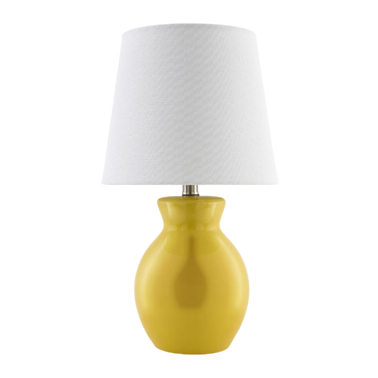 Modern European furniture - White Cotton Ceramic Table Lamp - www.oroa.com | Oroa.com