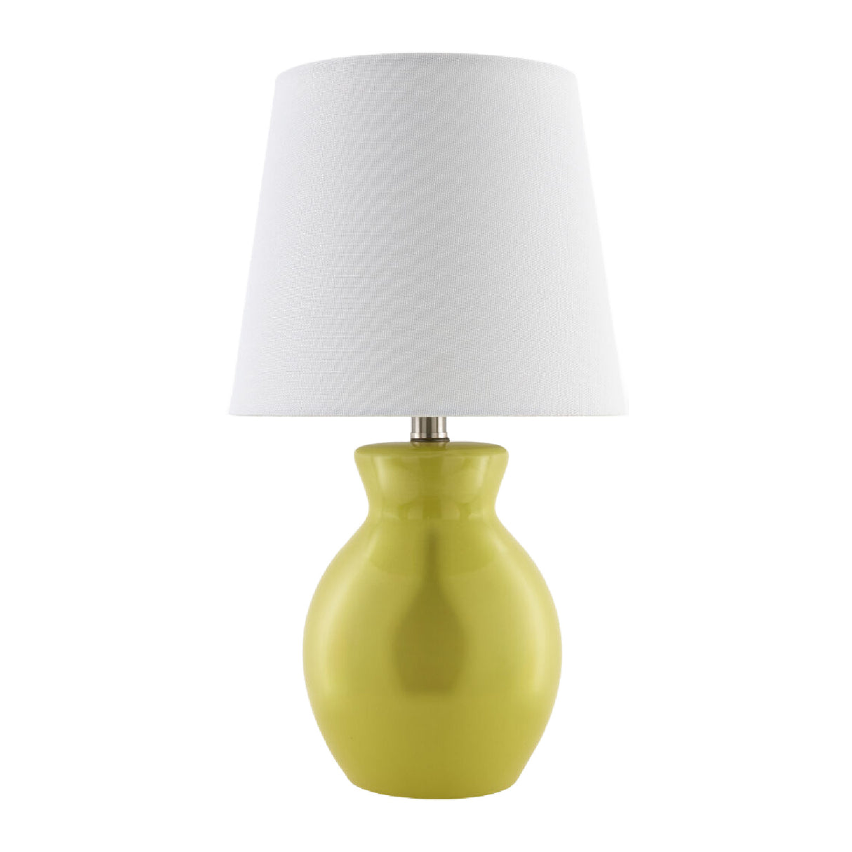 Modern European furniture - White Cotton Ceramic Table Lamp - www.oroa.com | Oroa.com