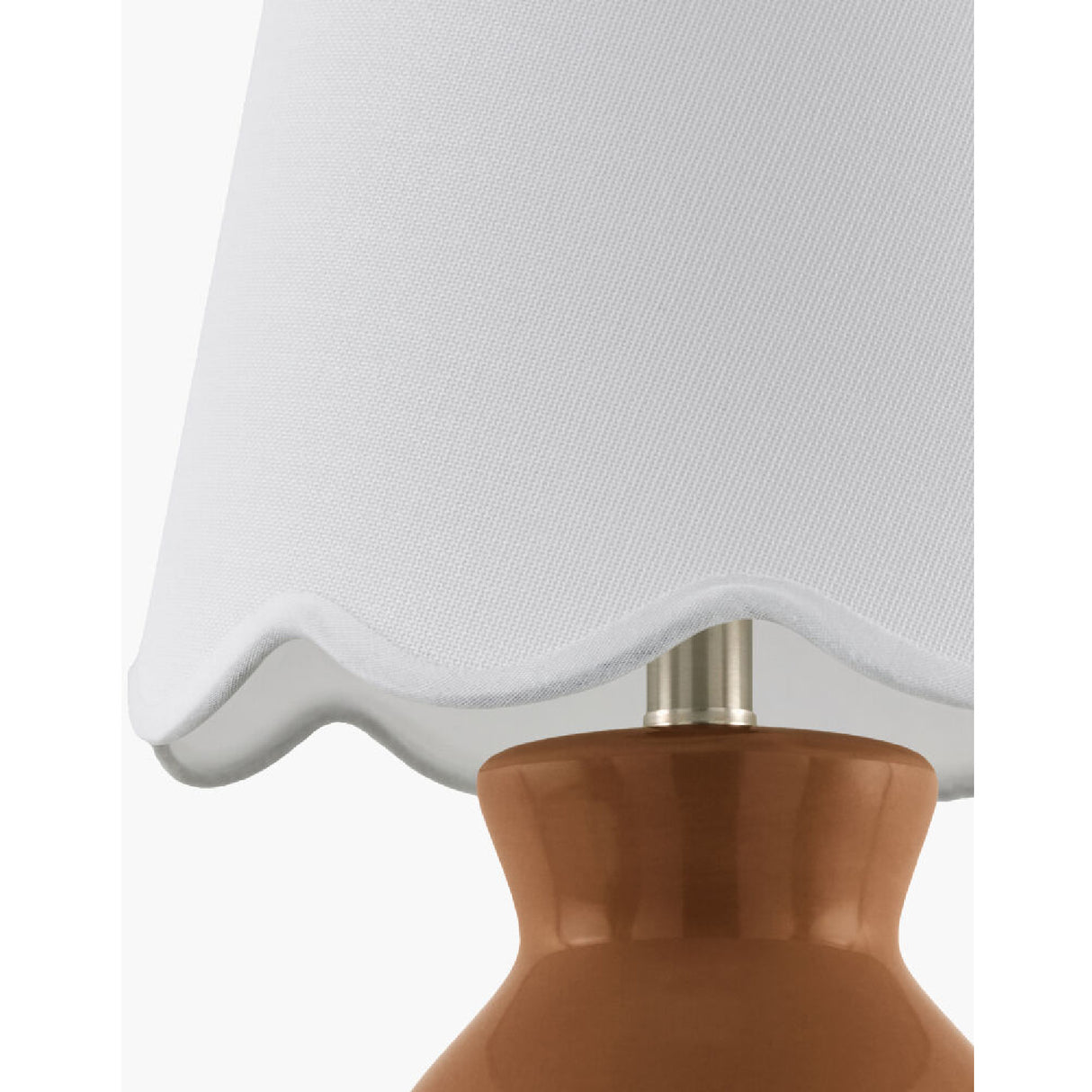 Modern European furniture - Scalloped Edge Accent Table Lamp - www.oroa.com | Oroa.com