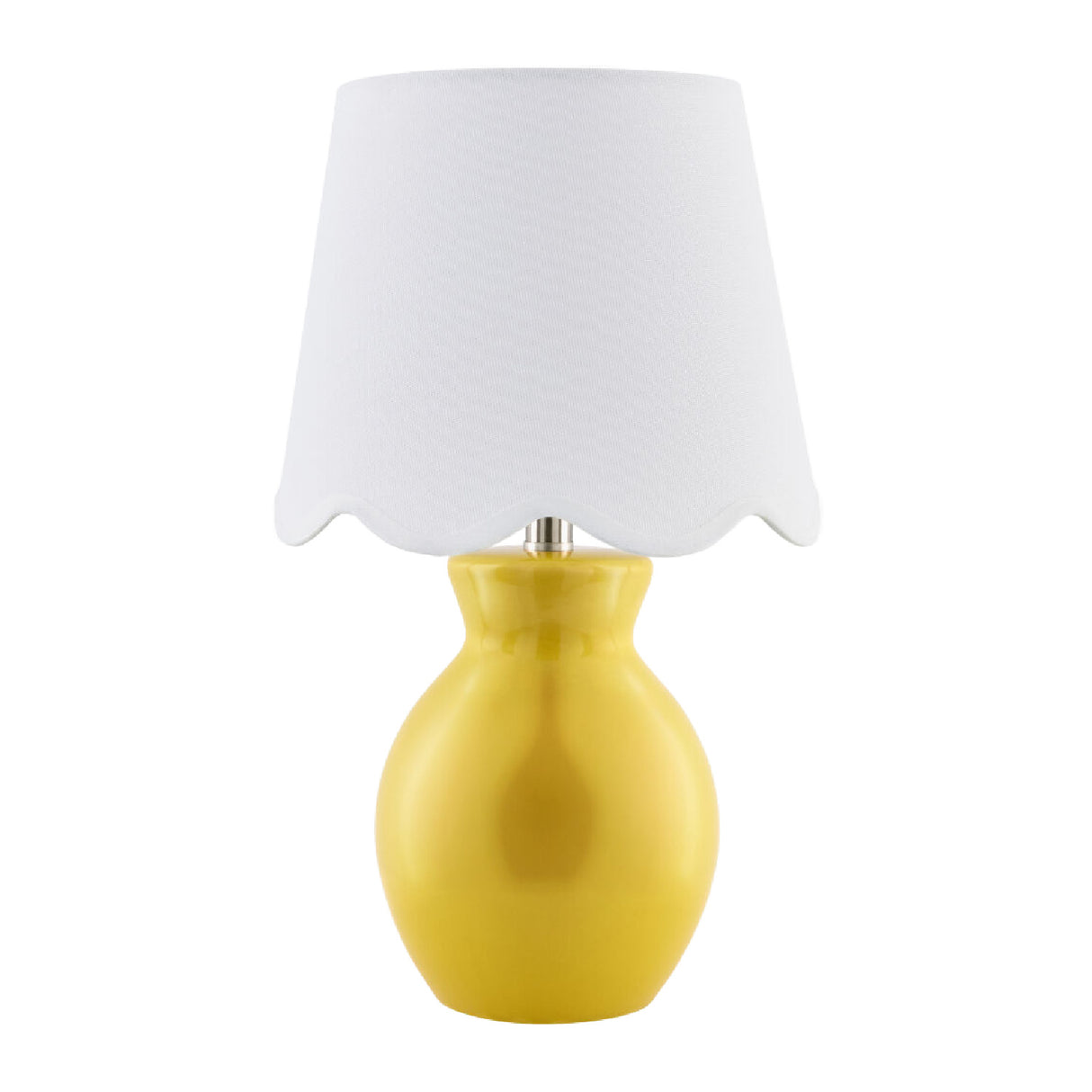 Modern European furniture - Scalloped Edge Accent Table Lamp - www.oroa.com | Oroa.com