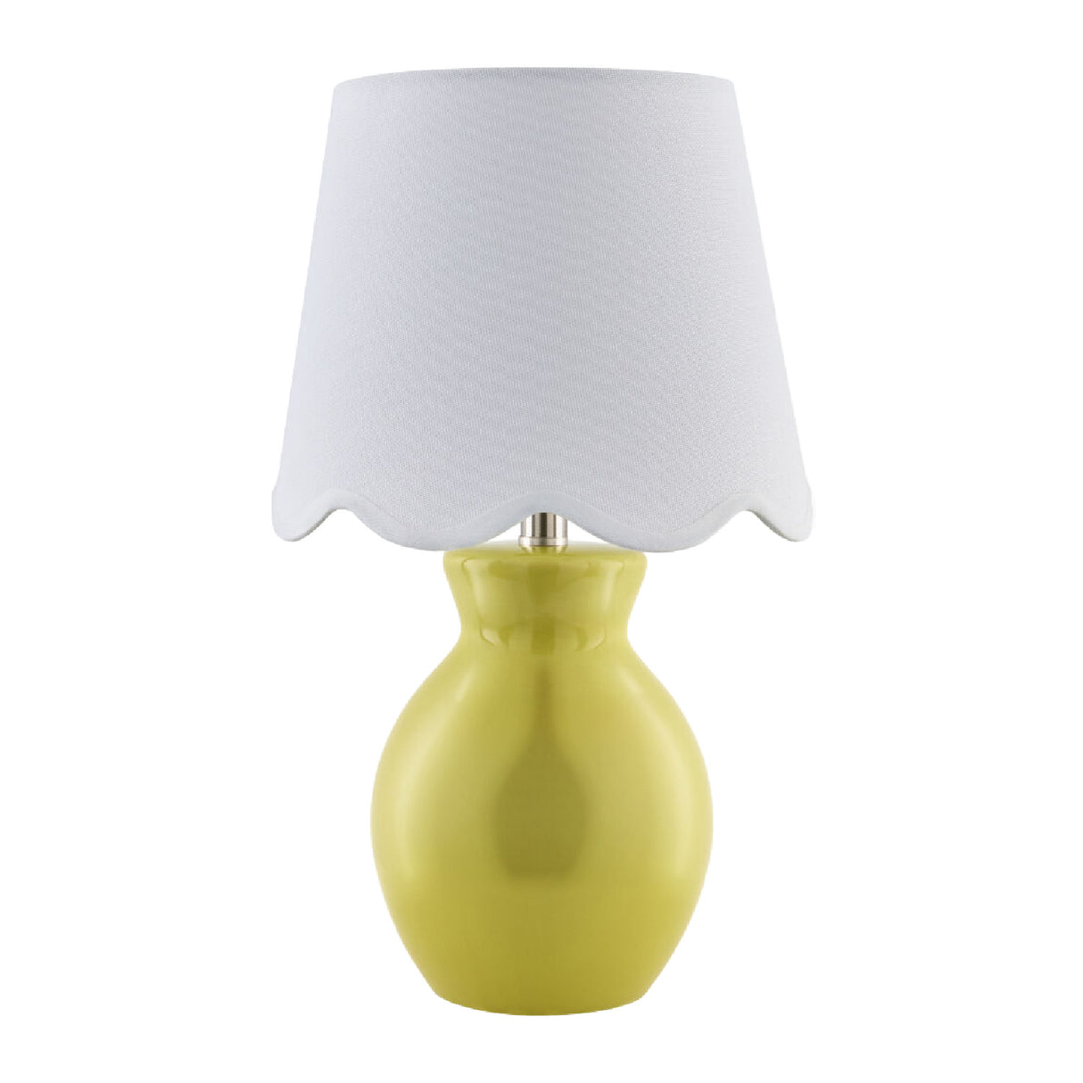 Modern European furniture - Scalloped Edge Accent Table Lamp - www.oroa.com | Oroa.com
