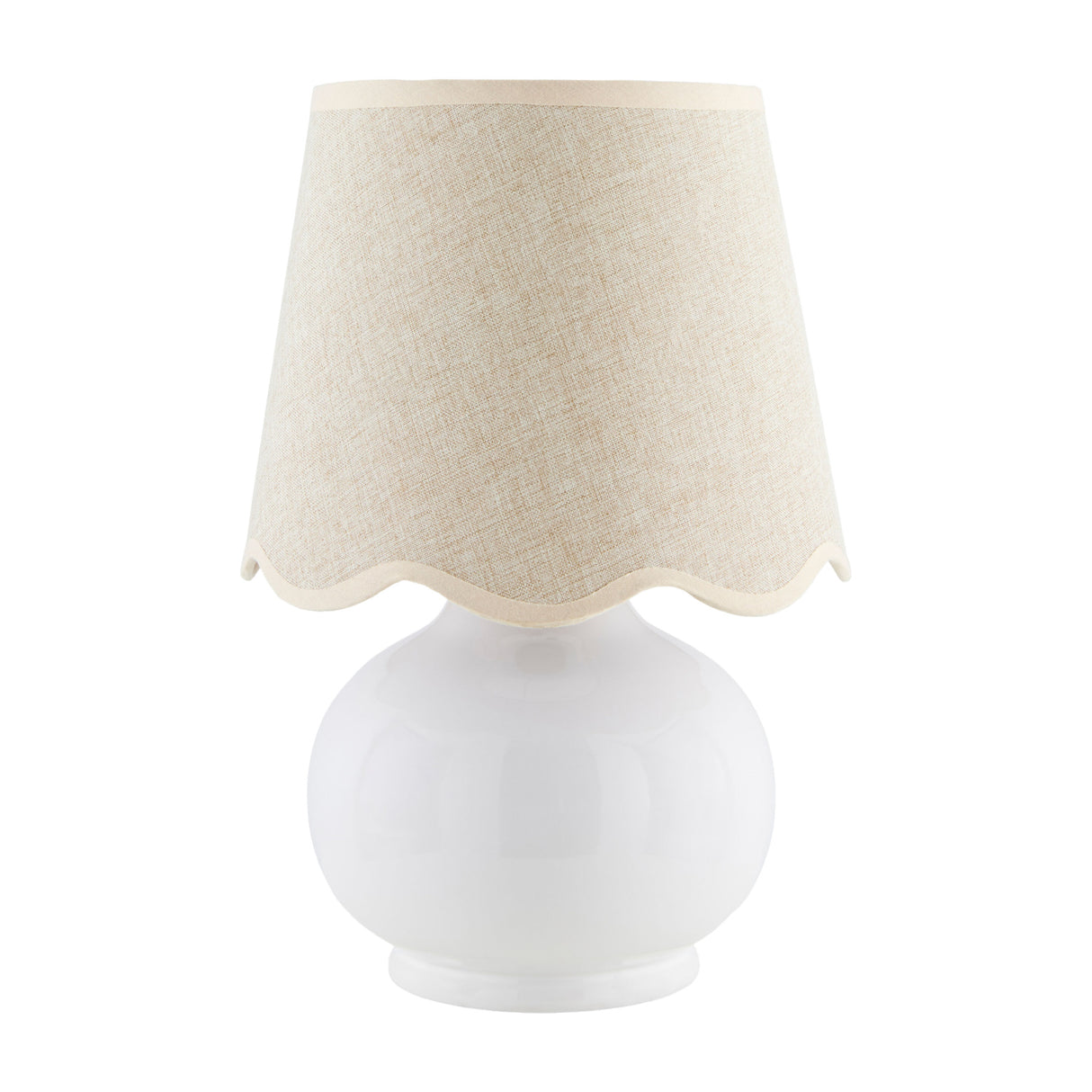 Modern European furniture - Glazed Ceramic Raffia Table Lamp - www.oroa.com | Oroa.com