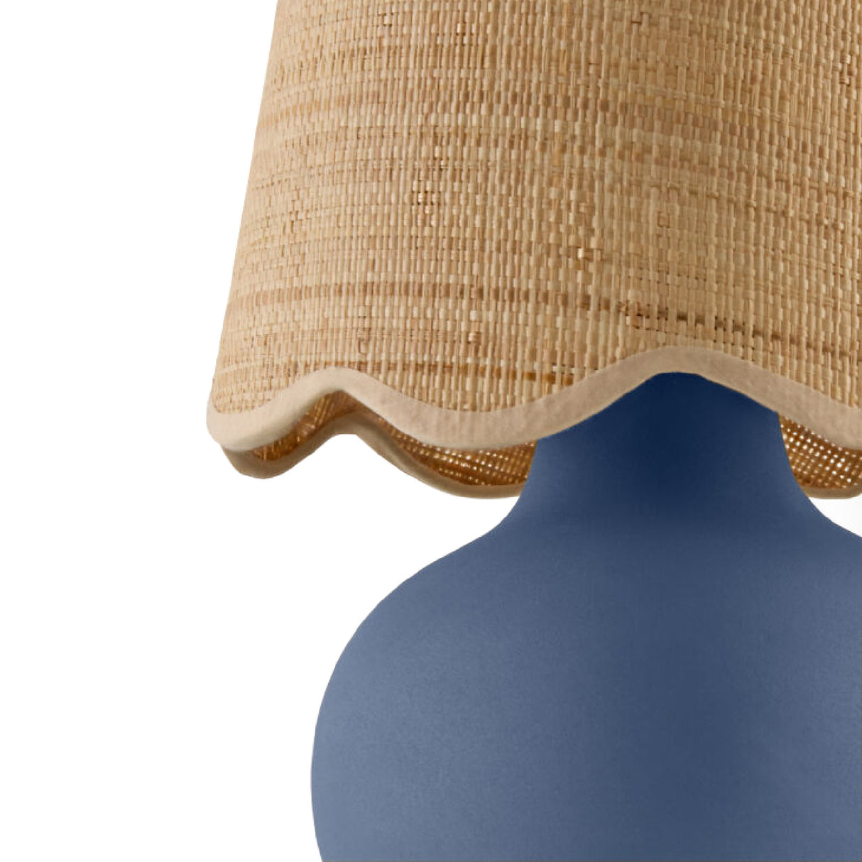 Modern European furniture - Beige Raffia Accent Table Lamp - www.oroa.com | Oroa.com