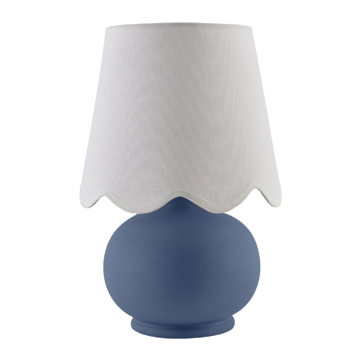Modern European furniture - Scalloped Raffia Accent Table Lamp - www.oroa.com | Oroa.com