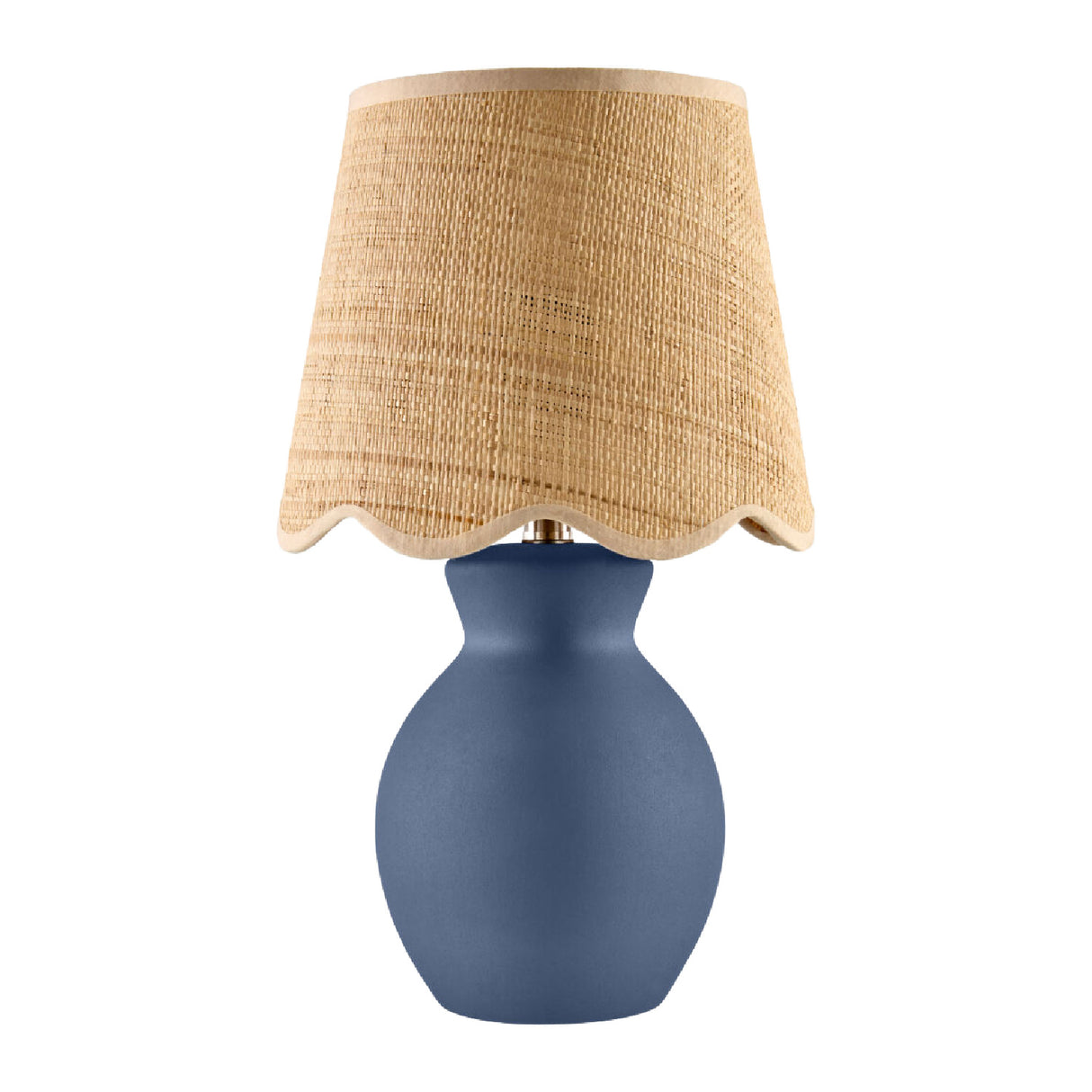 Modern European furniture - Scalloped Edge Accent Table Lamp - www.oroa.com | Oroa.com