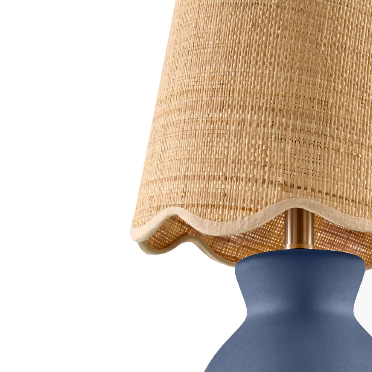 Modern European furniture - Scalloped Edge Accent Table Lamp - www.oroa.com | Oroa.com