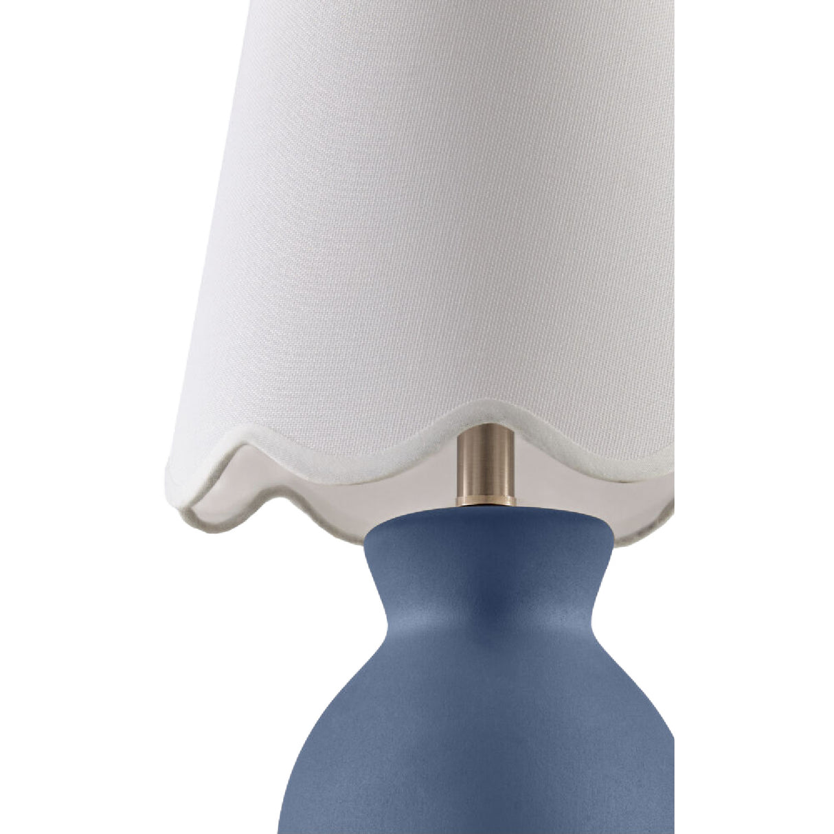 Modern European furniture - Scalloped Edge Accent Table Lamp - www.oroa.com | Oroa.com