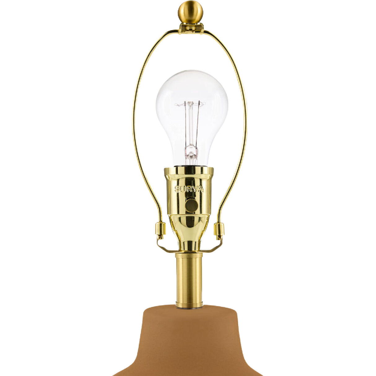 Modern European furniture - Wavy Linen Ceramic Table Lamp - www.oroa.com | Oroa.com
