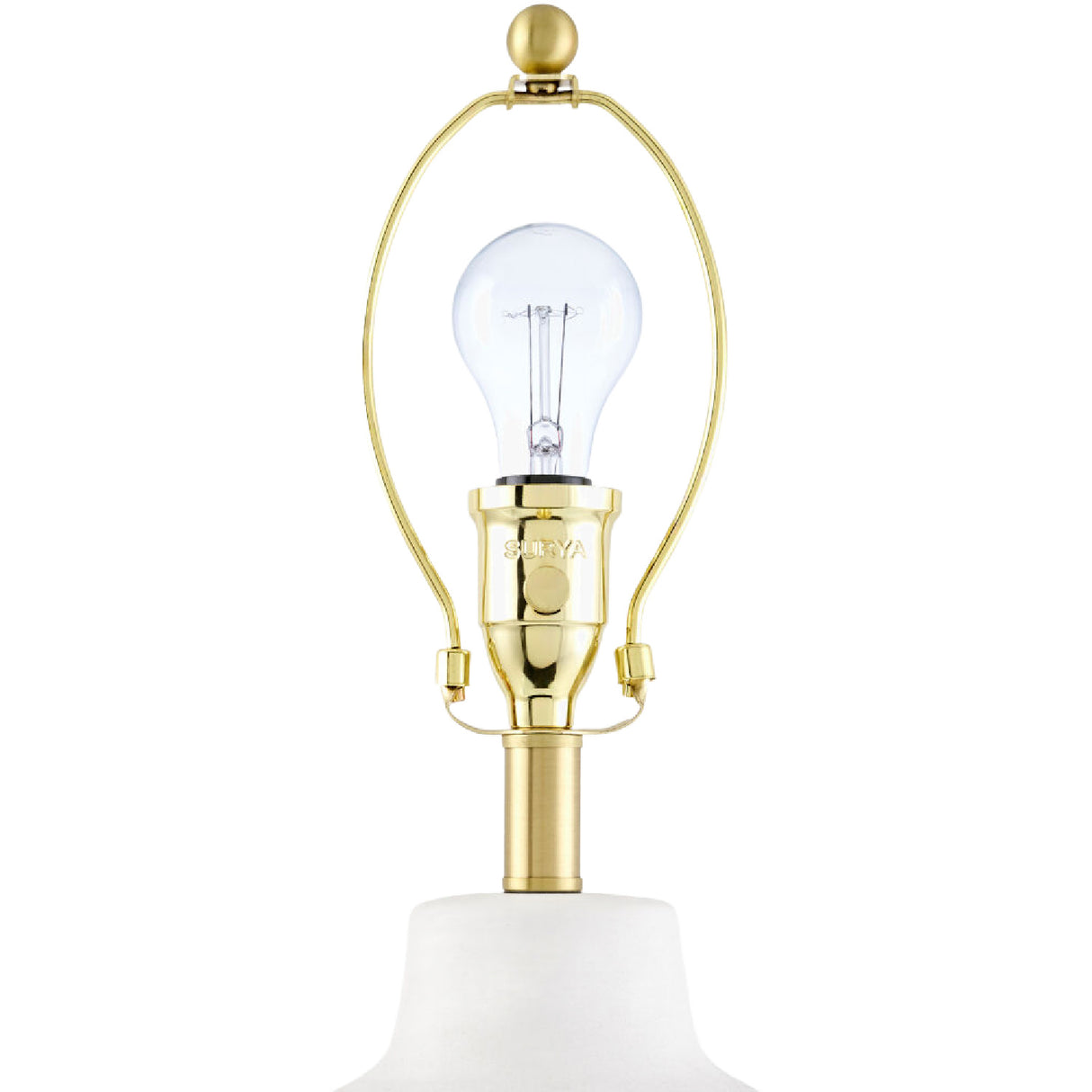 Modern European furniture - Wavy Linen Ceramic Table Lamp - www.oroa.com | Oroa.com