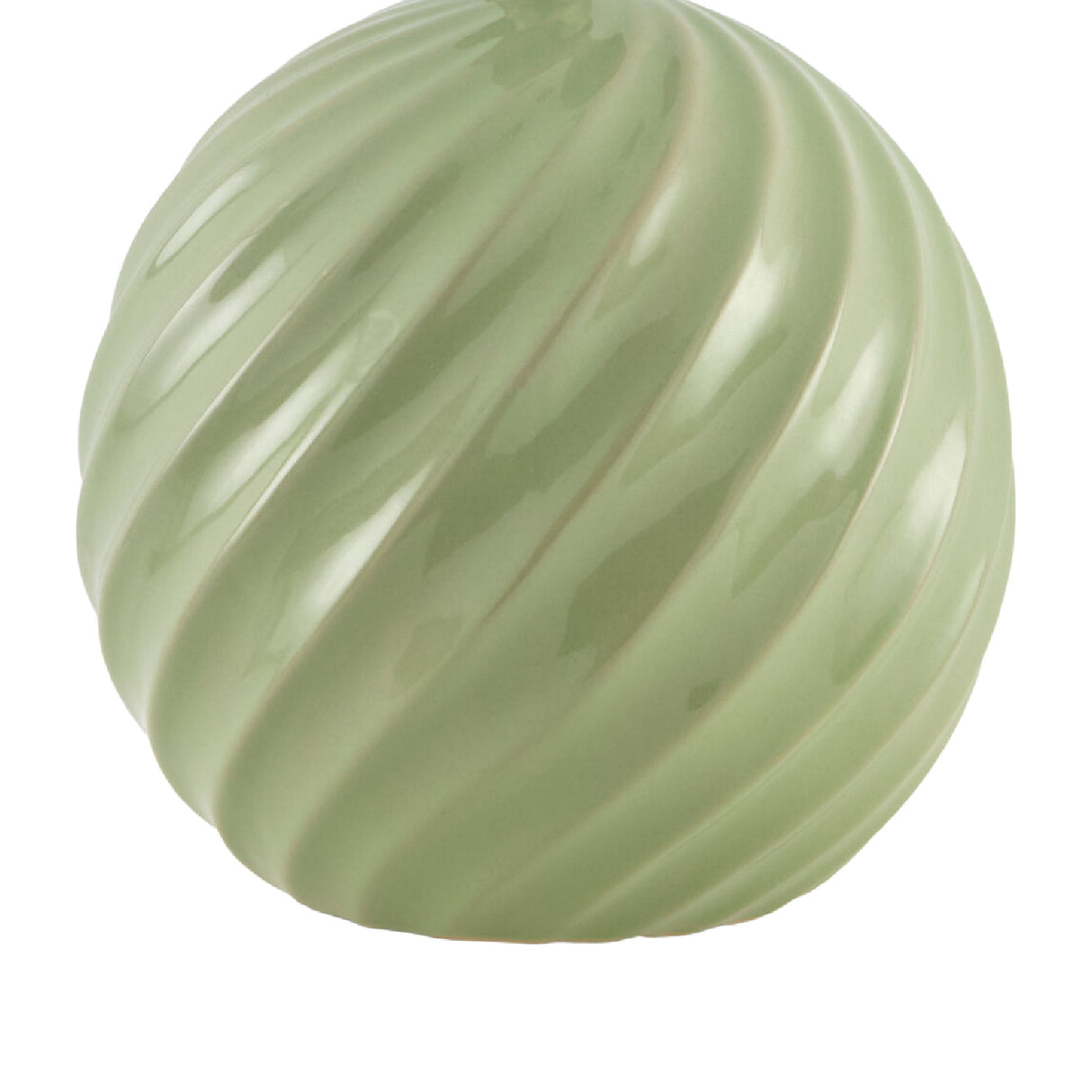 Modern European furniture - Round Glazed Ceramic Table Lamp - www.oroa.com | Oroa.com