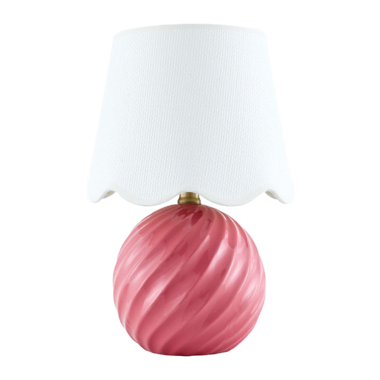 Modern European furniture - Round Glazed Ceramic Table Lamp - www.oroa.com | Oroa.com