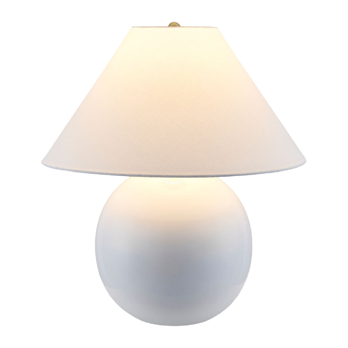 Modern European furniture - White Empire Fabric Table Lamp - www.oroa.com | Oroa.com