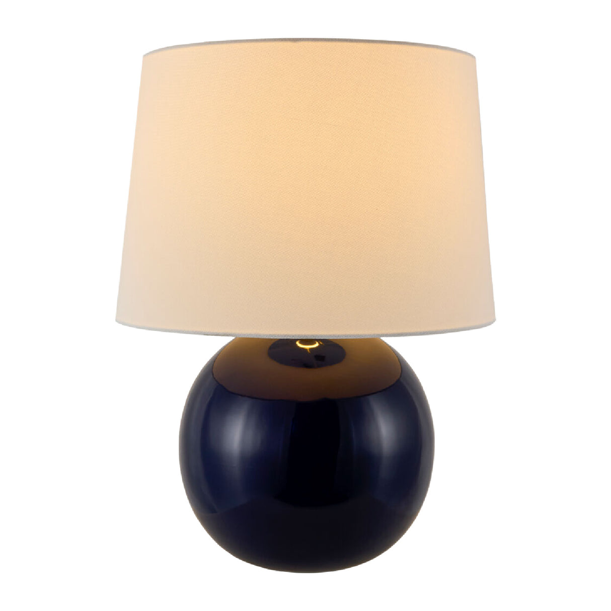 Modern European furniture - Glazed Globe Ceramic Table Lamp - www.oroa.com | Oroa.com