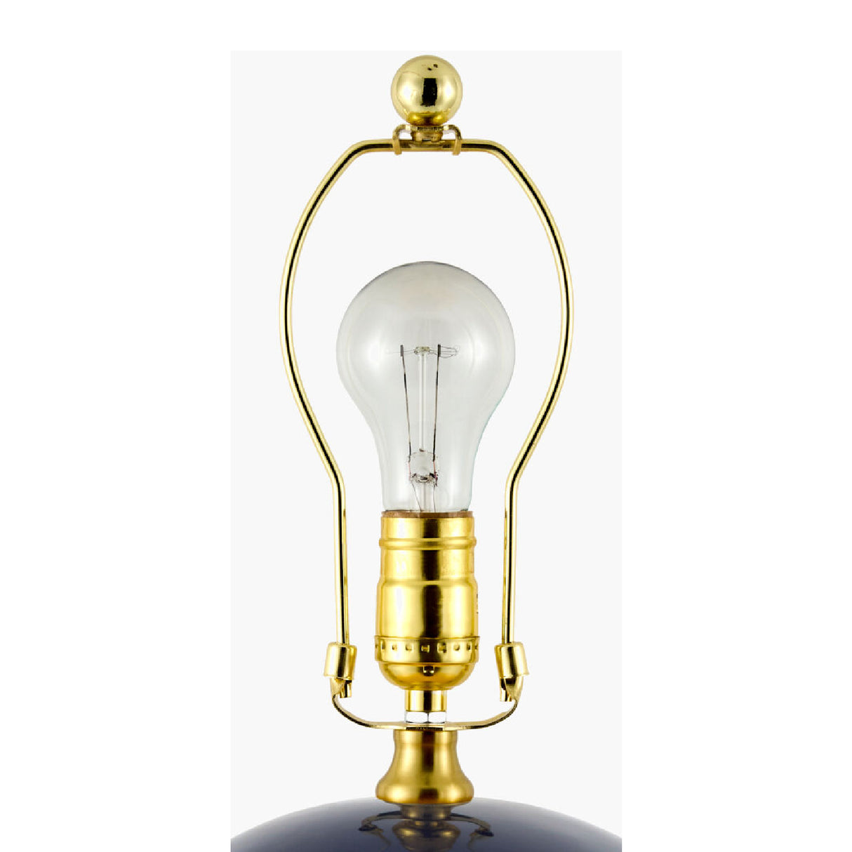 Modern European furniture - Glazed Globe Ceramic Table Lamp - www.oroa.com | Oroa.com