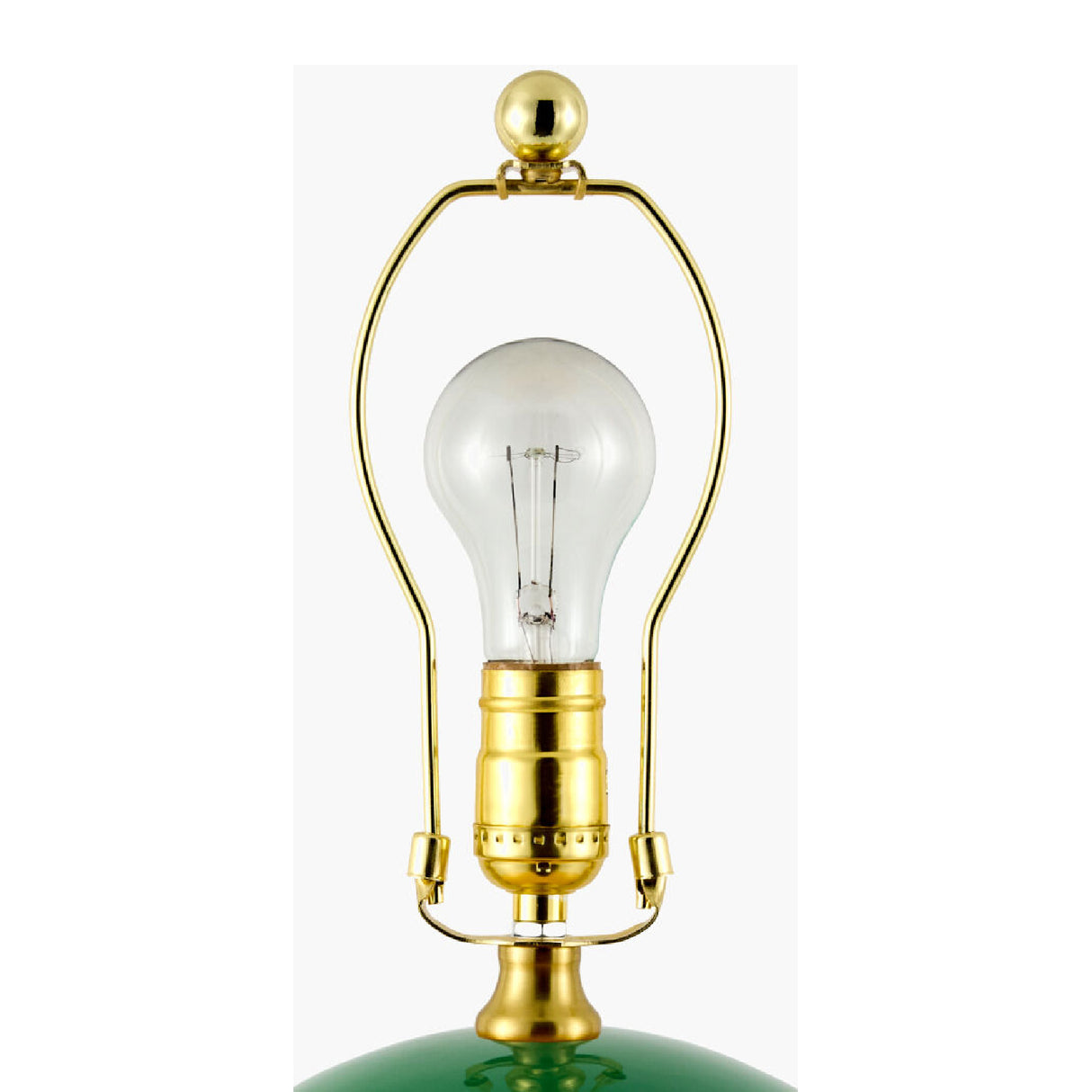 Modern European furniture - Glazed Globe Ceramic Table Lamp - www.oroa.com | Oroa.com