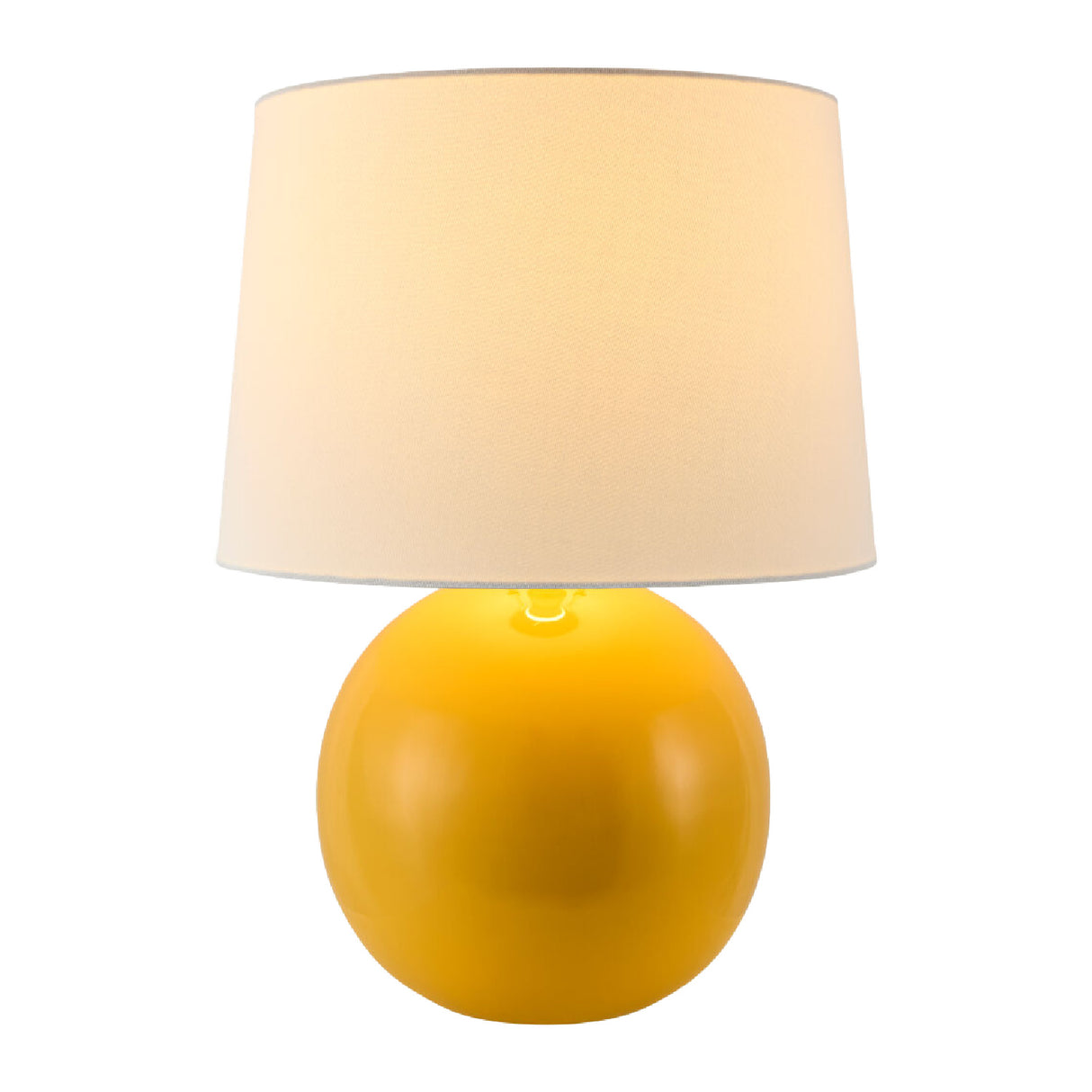 Modern European furniture - Glazed Globe Ceramic Table Lamp - www.oroa.com | Oroa.com